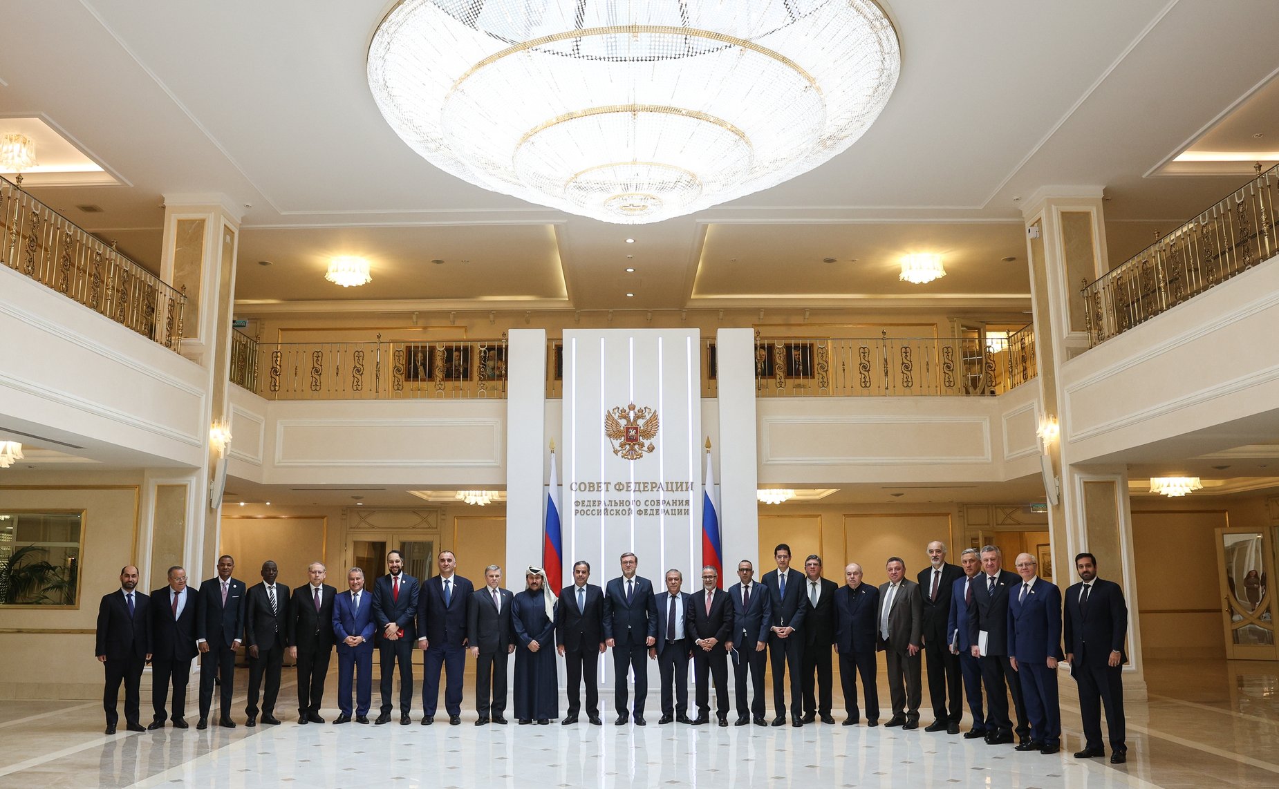 Константин Косачев провел встречу с главами дипломатических представительств арабских государств, аккредитованными в Российской Федерации