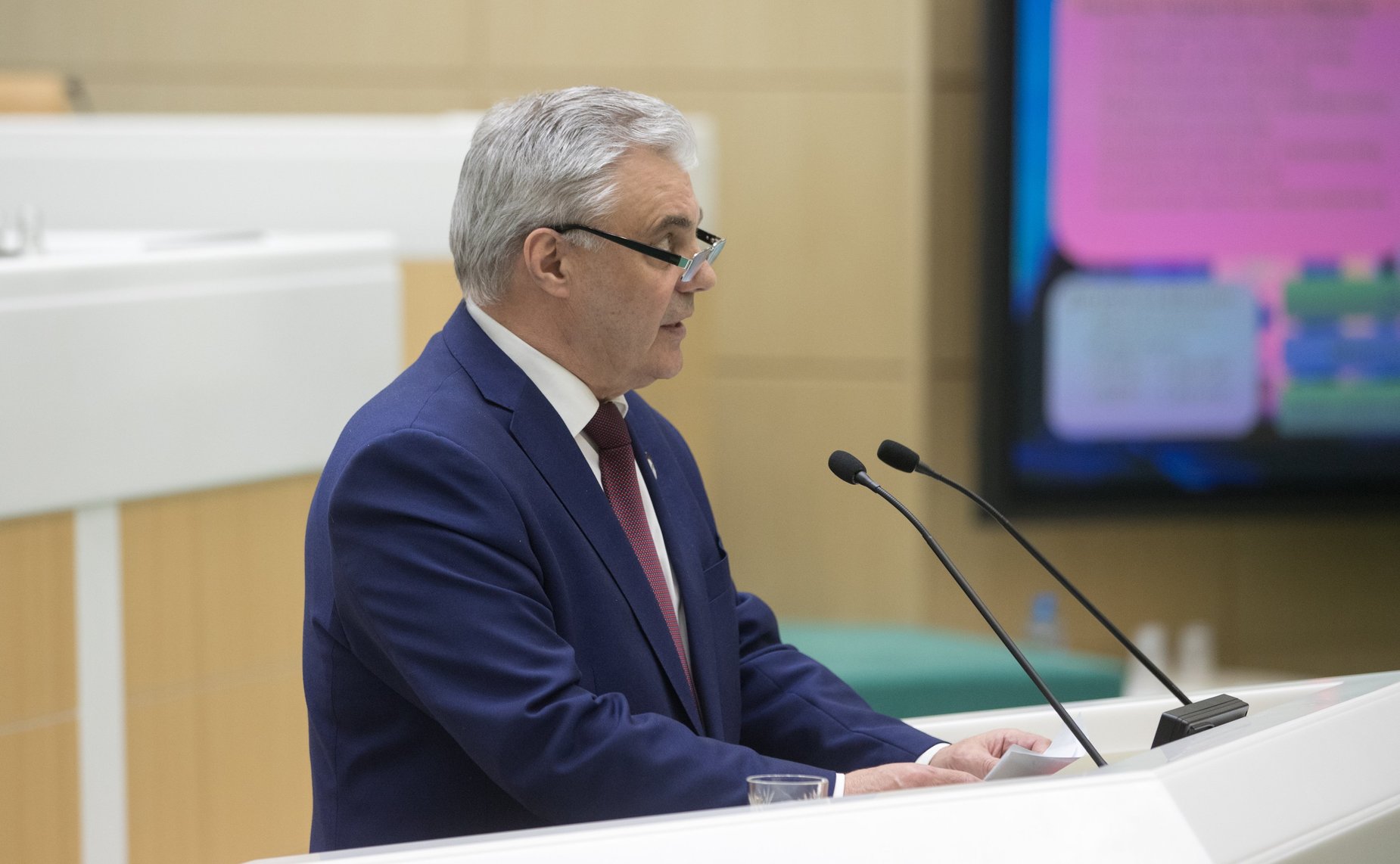 Председатель госсобрания Мордовии В. Чибиркин