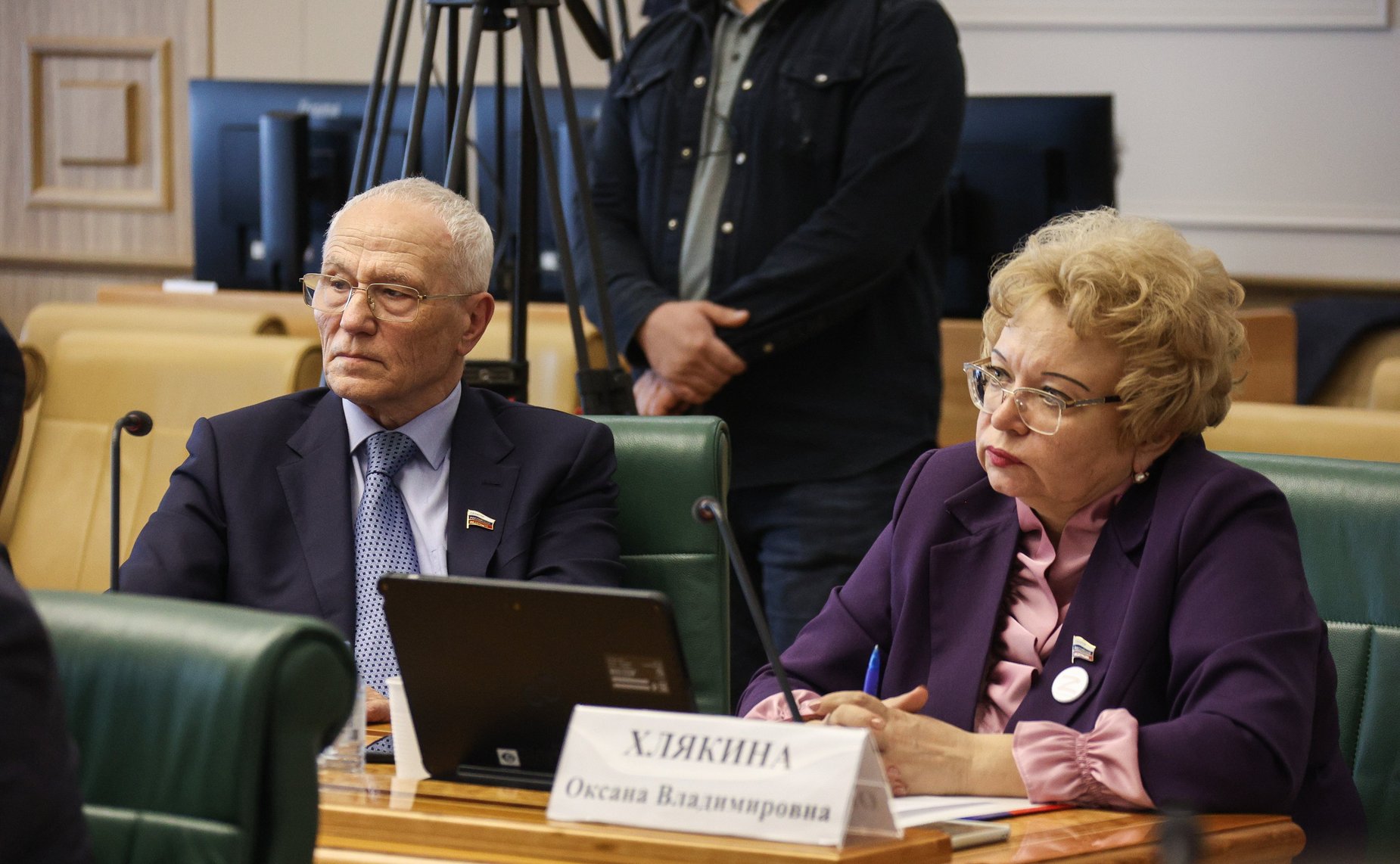 Встреча сенаторов Российской Федерации с генеральным директором — председателем правления ОАО «РЖД» Олегом Белозеровым в формате «Открытого диалога»