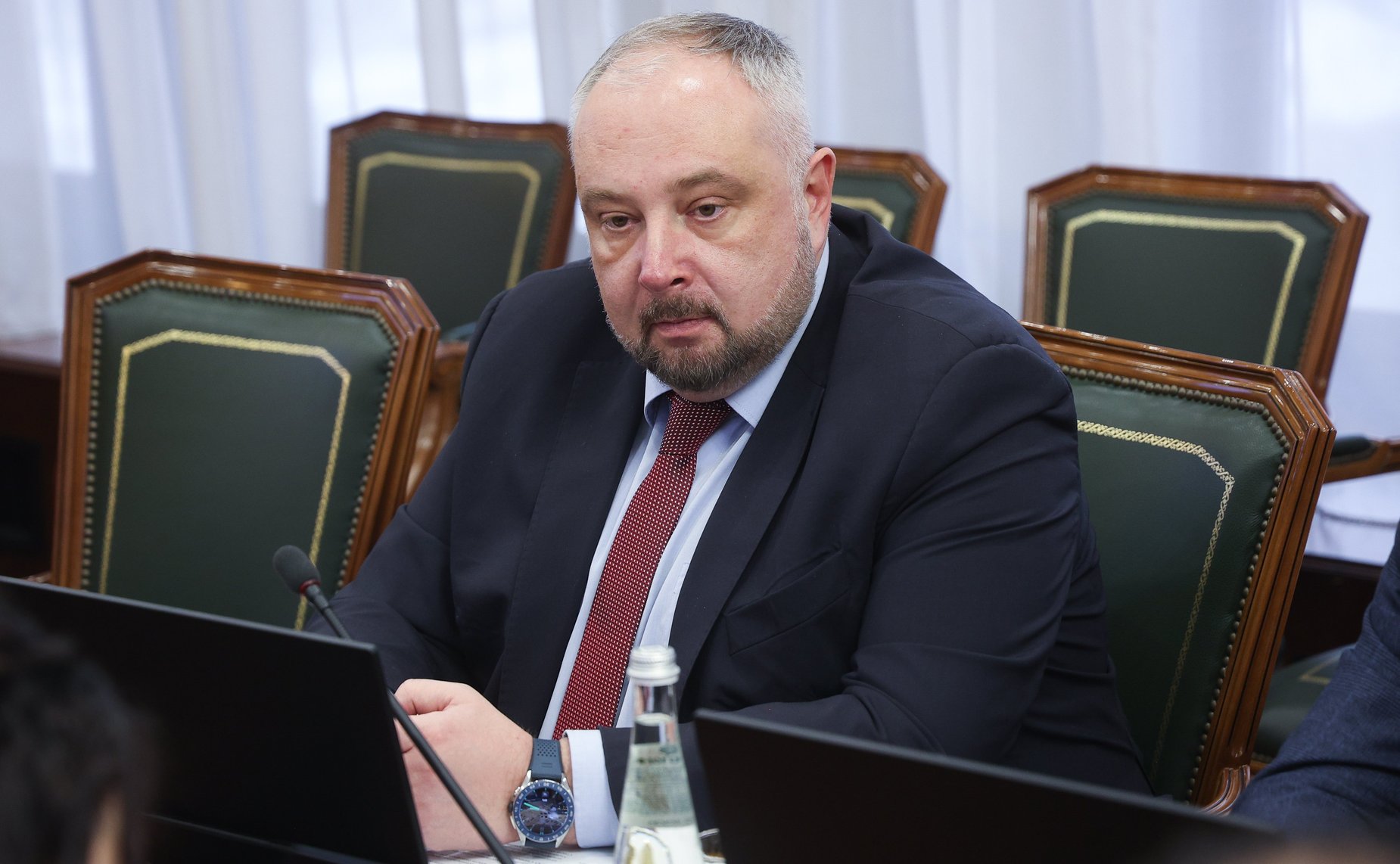 Встреча заместителя Председателя Совета Федерации Инны Святенко с Чрезвычайным и Полномочным Послом Арабской Республики Египет в Российской Федерации Хамди Шаабаном