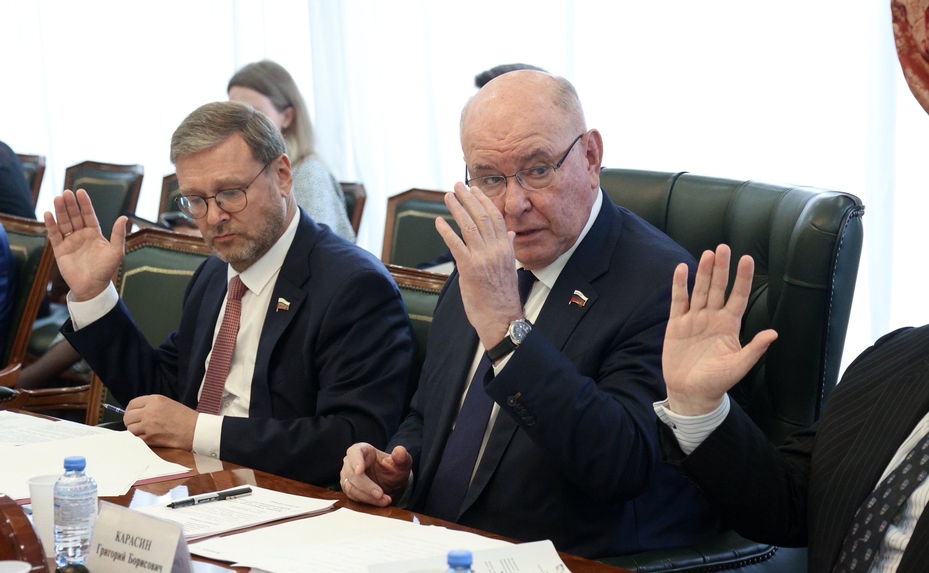 Заседание Комитета Совета Федерации по международным делам