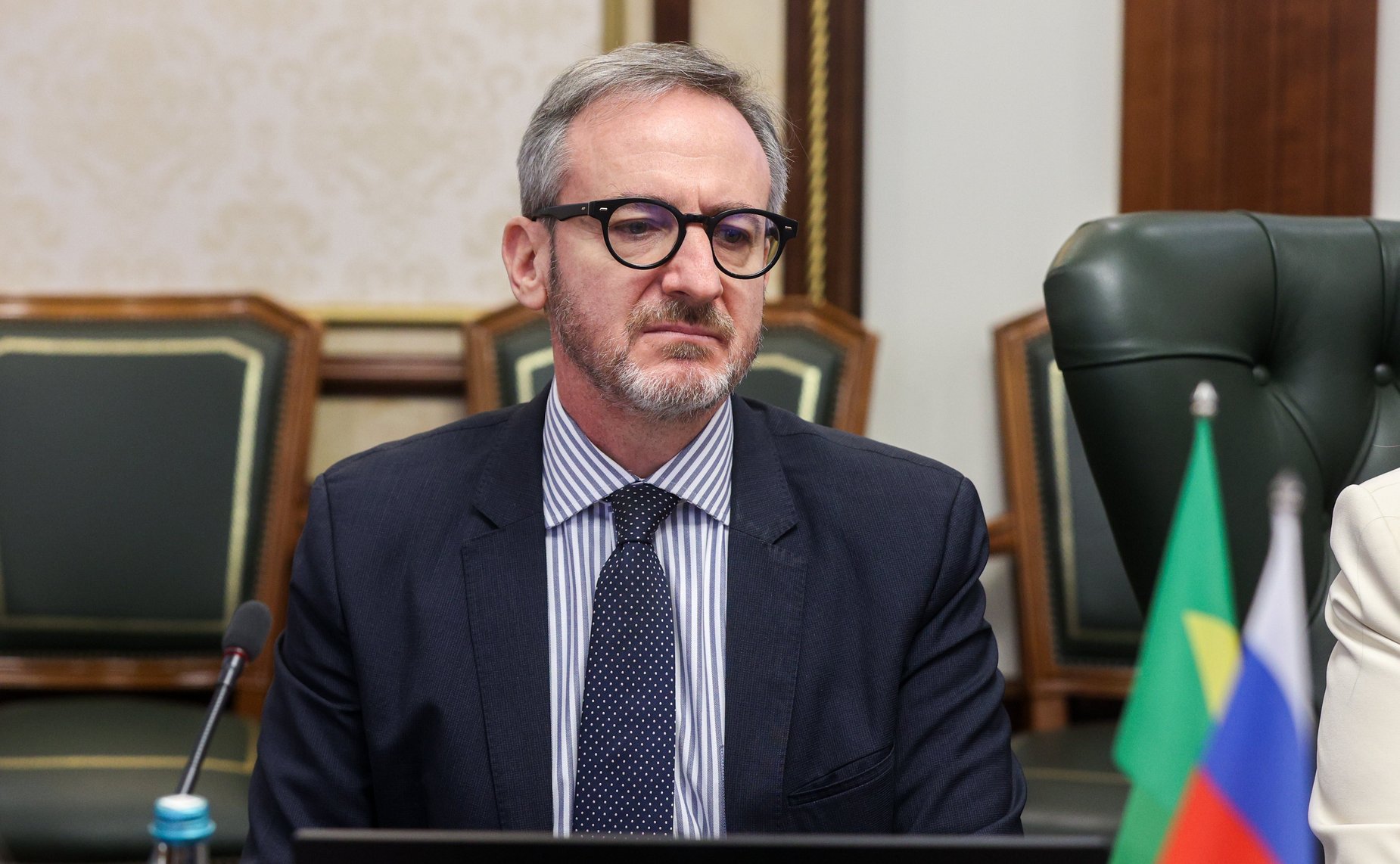 Сергей Рябухин провел встречу с делегацией Федерального сената Национального конгресса Федеративной Республики Бразилии. Делегацию возглавляет Эудосия Мария Оланда де Араужо Калдас