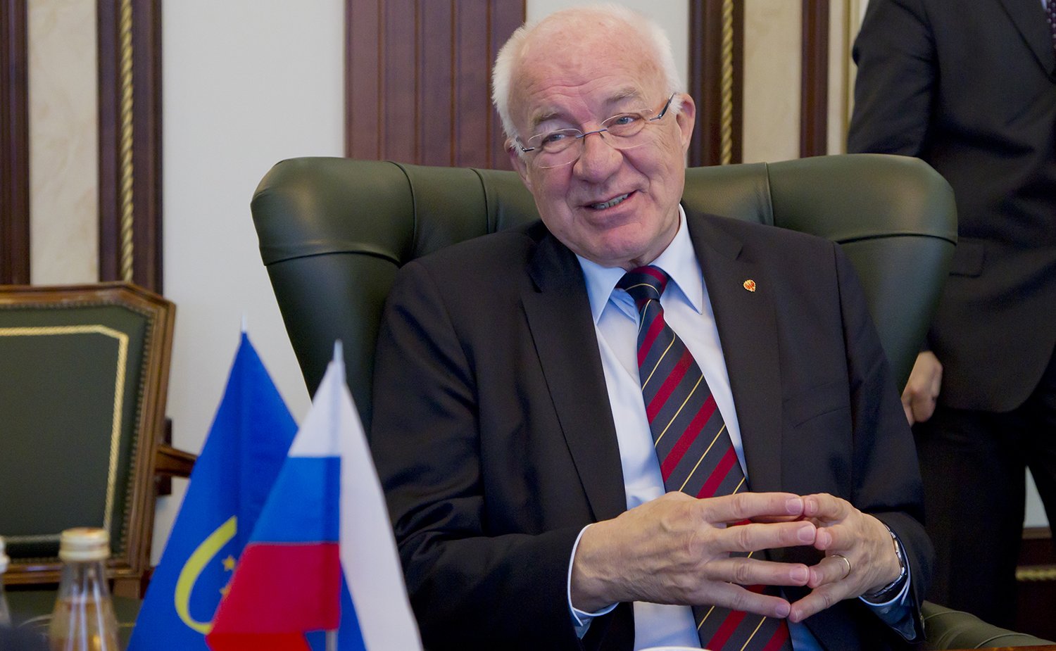 Встреча спикера СФ В. Матвиенко с Председателем Конгресса местных и региональных властей Совета Европы Х. ван Стаа -9