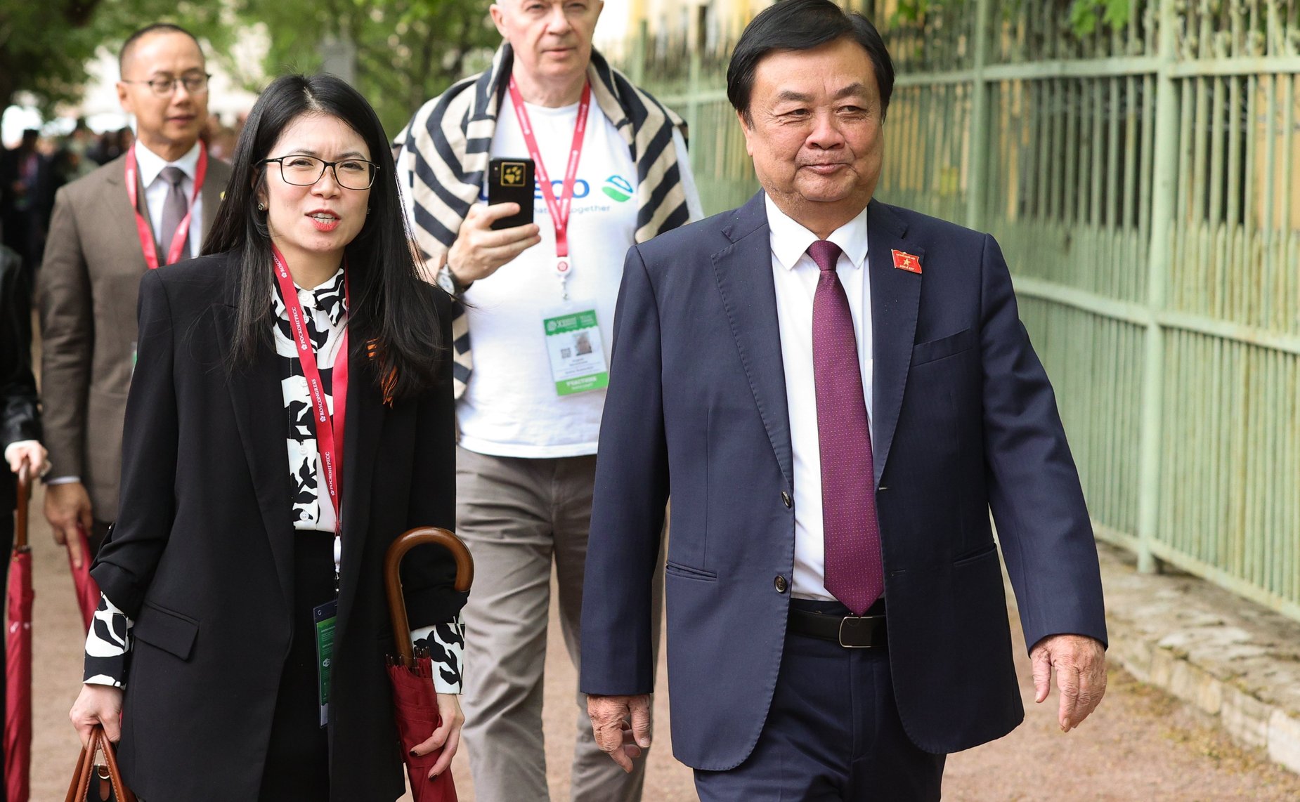 Церемония высадки деревьев в рамках проведения международной эколого-патриотической акции «Сад памяти», приуроченной к году Защитника Отечества