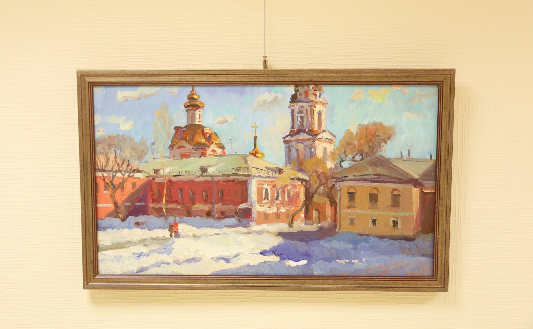 Открытие в Совете Федерации выставки художника В. Пугачева «Радостное небо»