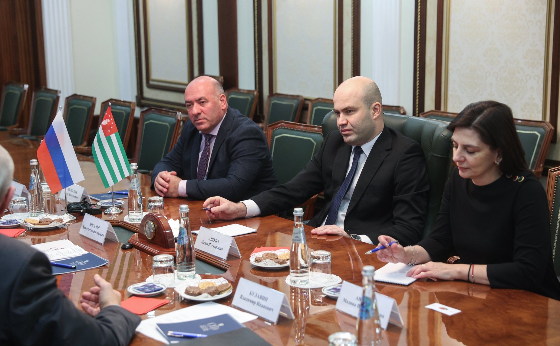 Встреча заместителя Председателя СФ Константина Косачева со Спикером Народного Собрания – Парламента Республики Абхазия