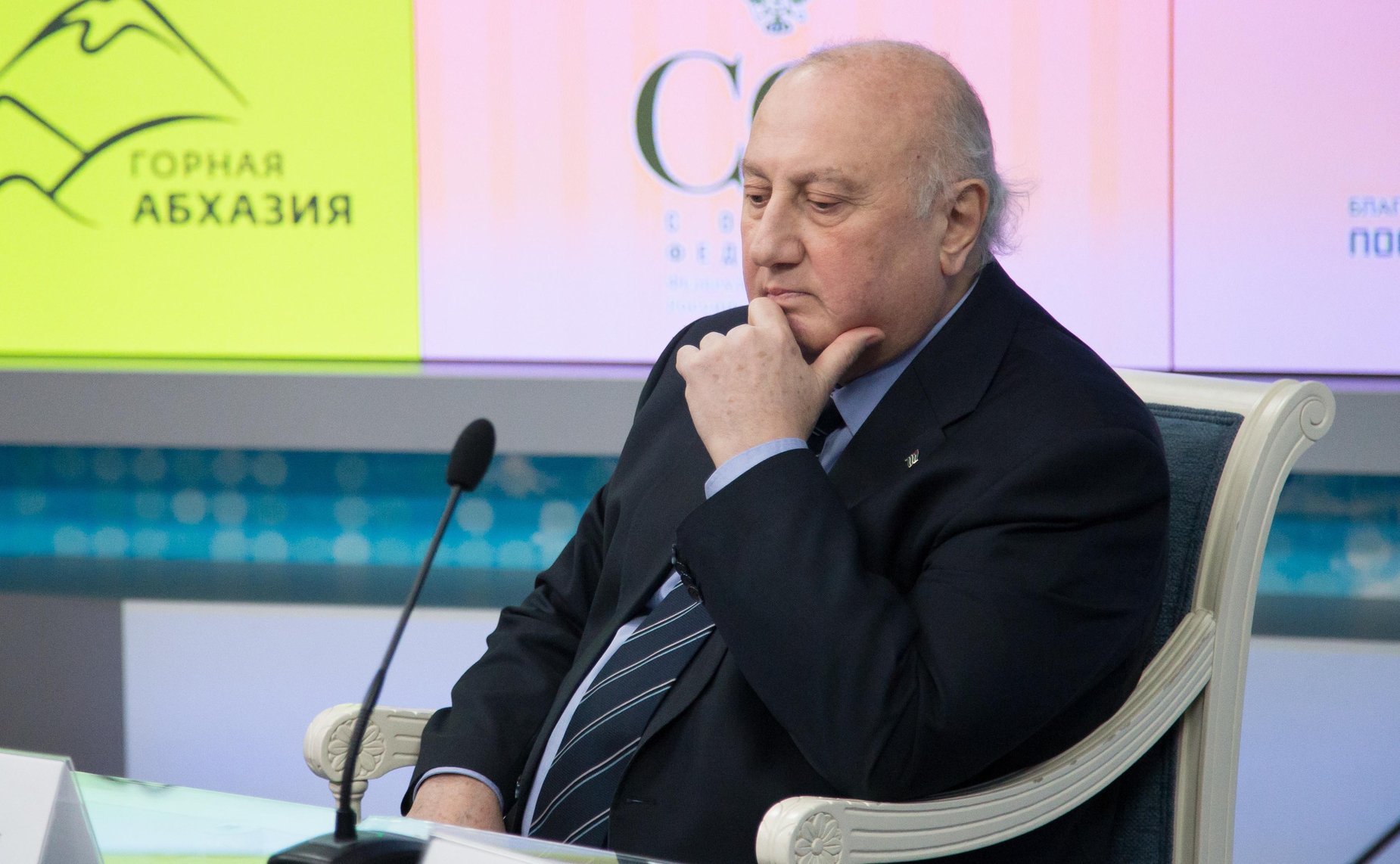 Пресс-конференция, посвященная созданию парламентской группы по поддержке благотворительного движения «Послов доброй воли Абхазии»