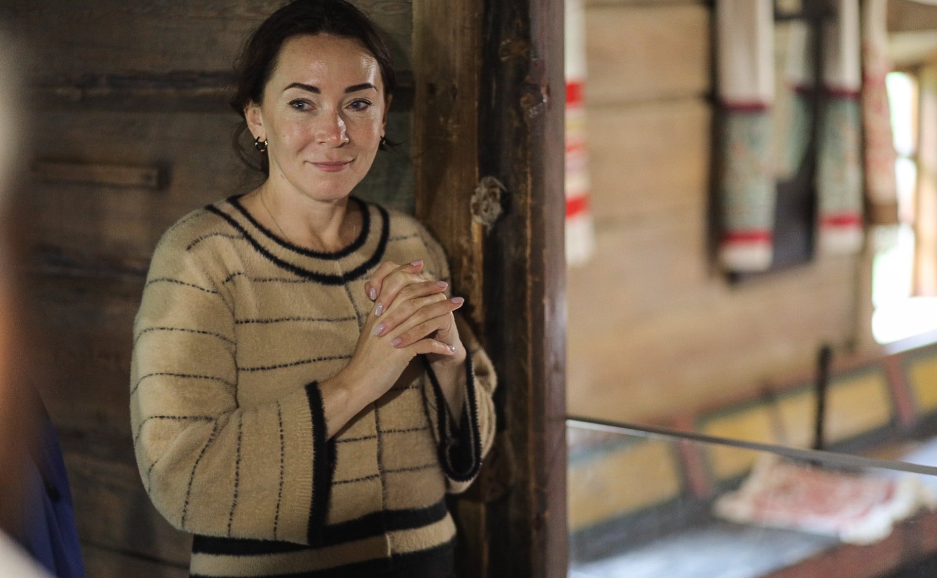 Сенаторы посетили музей деревянного зодчества «Малые Корелы»