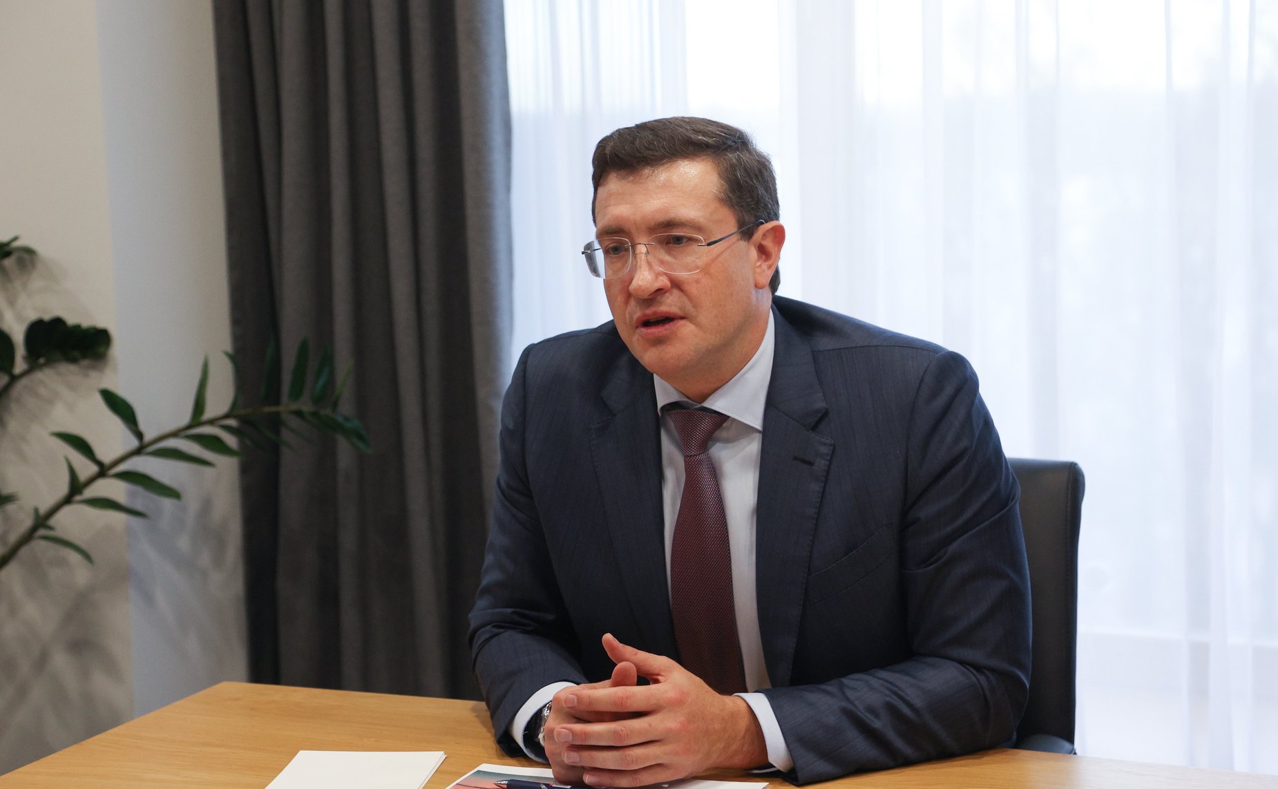 Встреча Валентины Матвиенко с губернатором Нижегородской области Глебом Никитиным