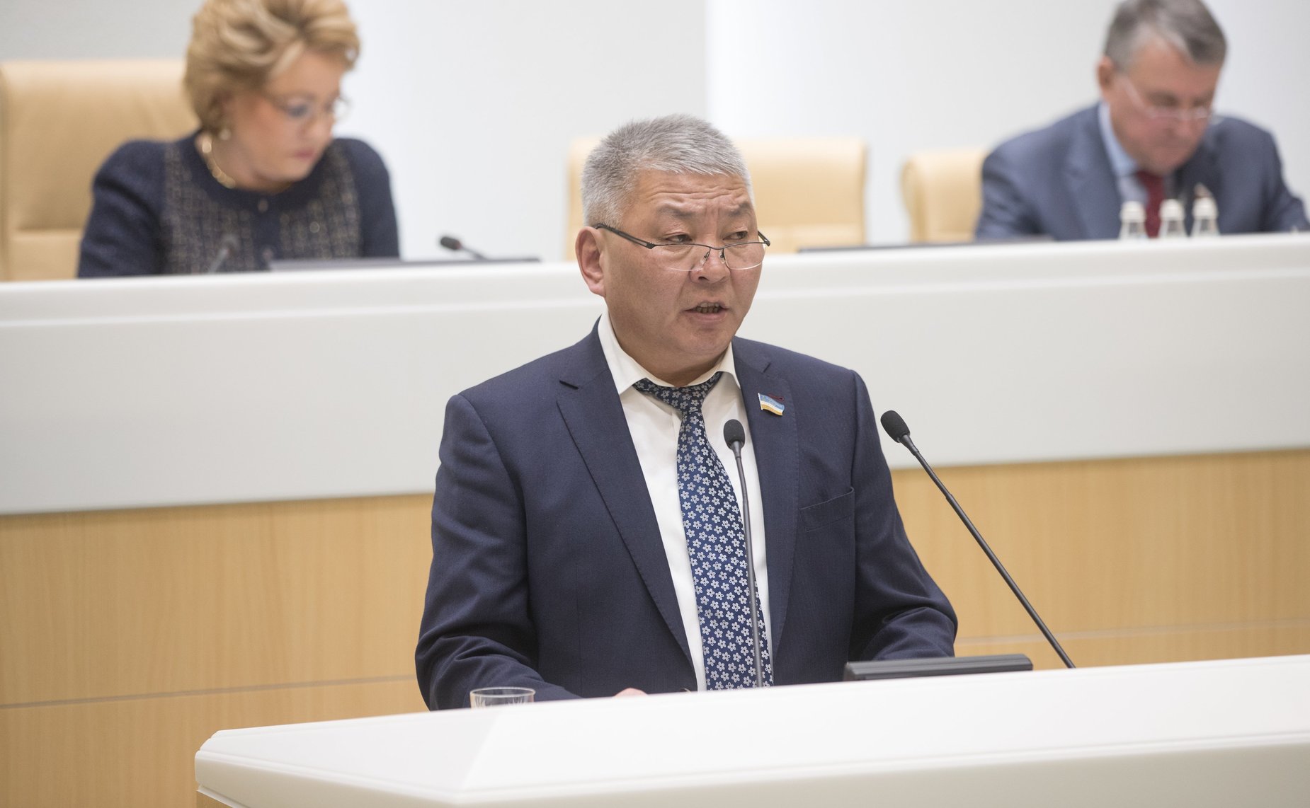 Председатель Народного Хурала Бурятии Цырен-Даши Доржиев