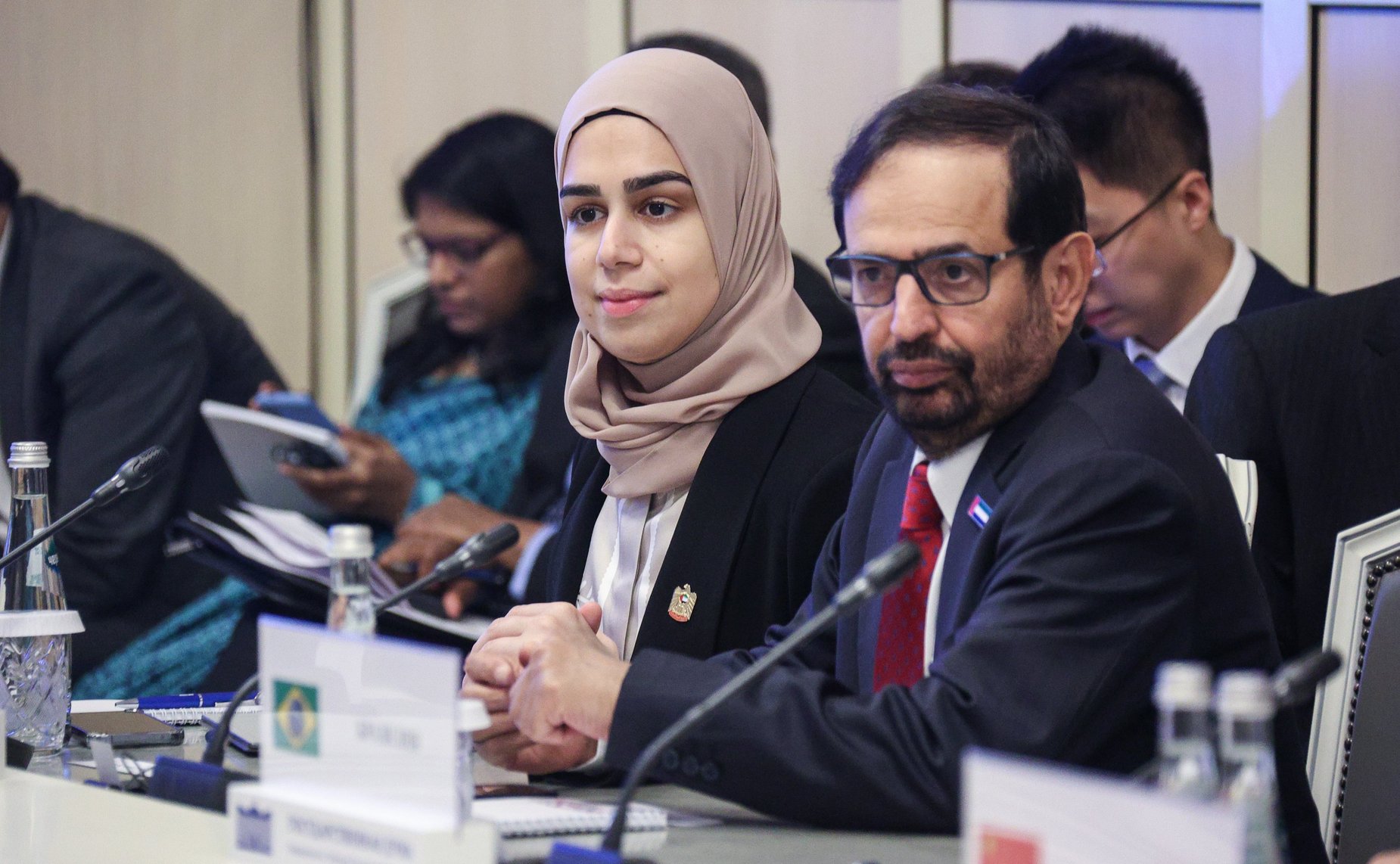 Встреча председателей комитетов по международным делам парламентов (палат парламентов) стран БРИКС с Председателем Государственной Думы Вячеславом Володиным