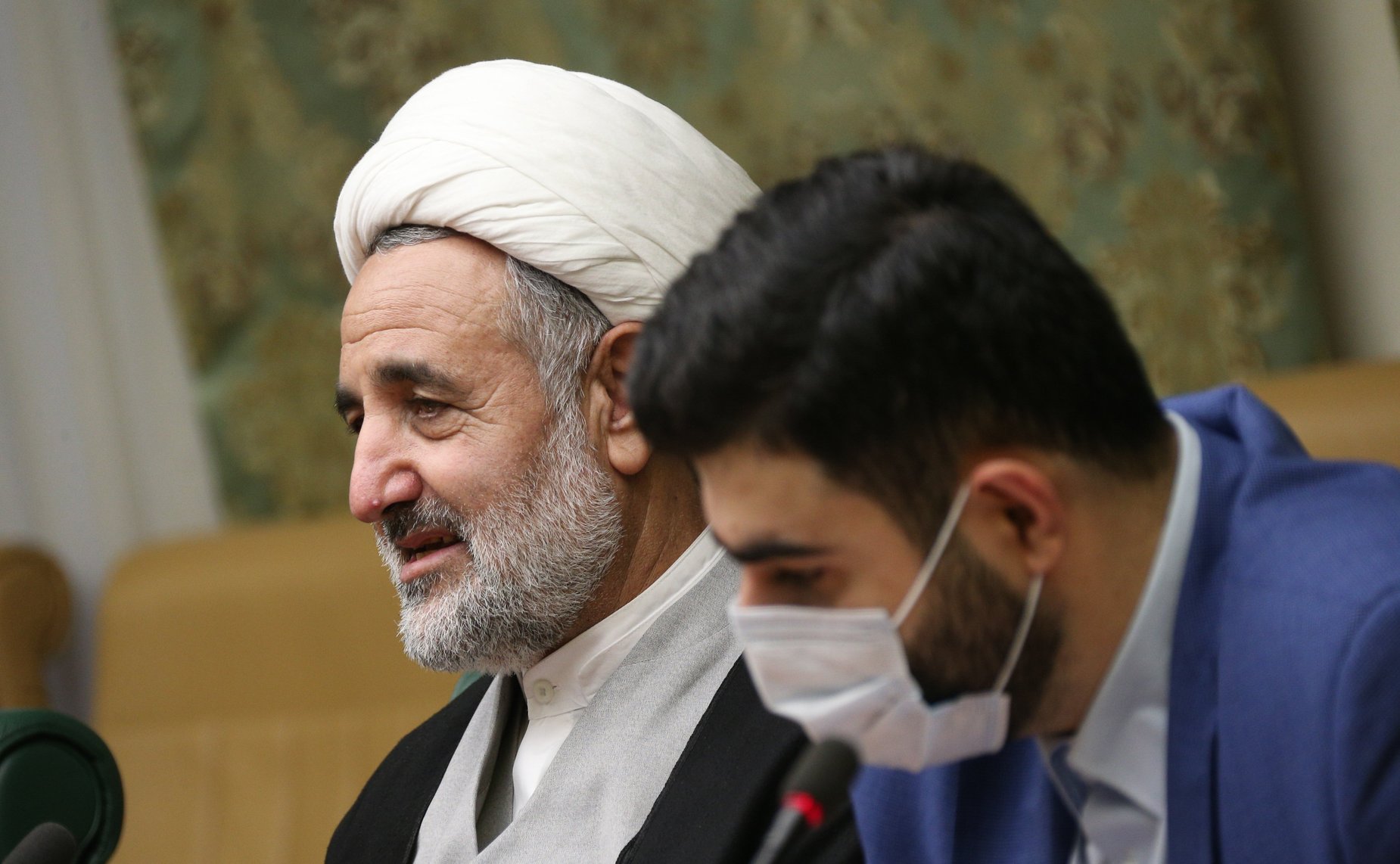 Встреча Константина Косачева с делегацией Комиссии по национальной безопасности и внешней политике Собрания Исламского Совета Исламской Республики Иран во главе с председателем М. Зольнури