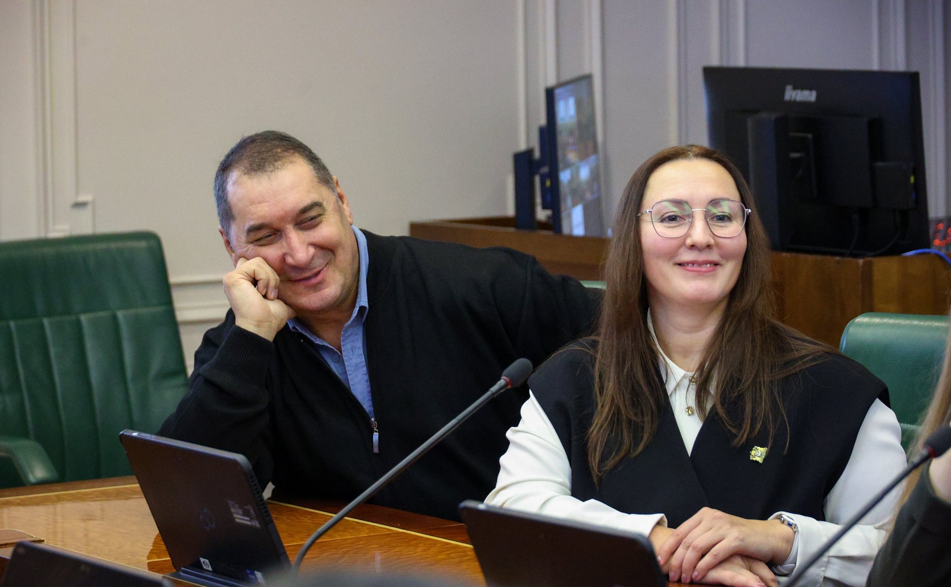 Наталья Комарова провела встречу с учащимися 10–11 класса