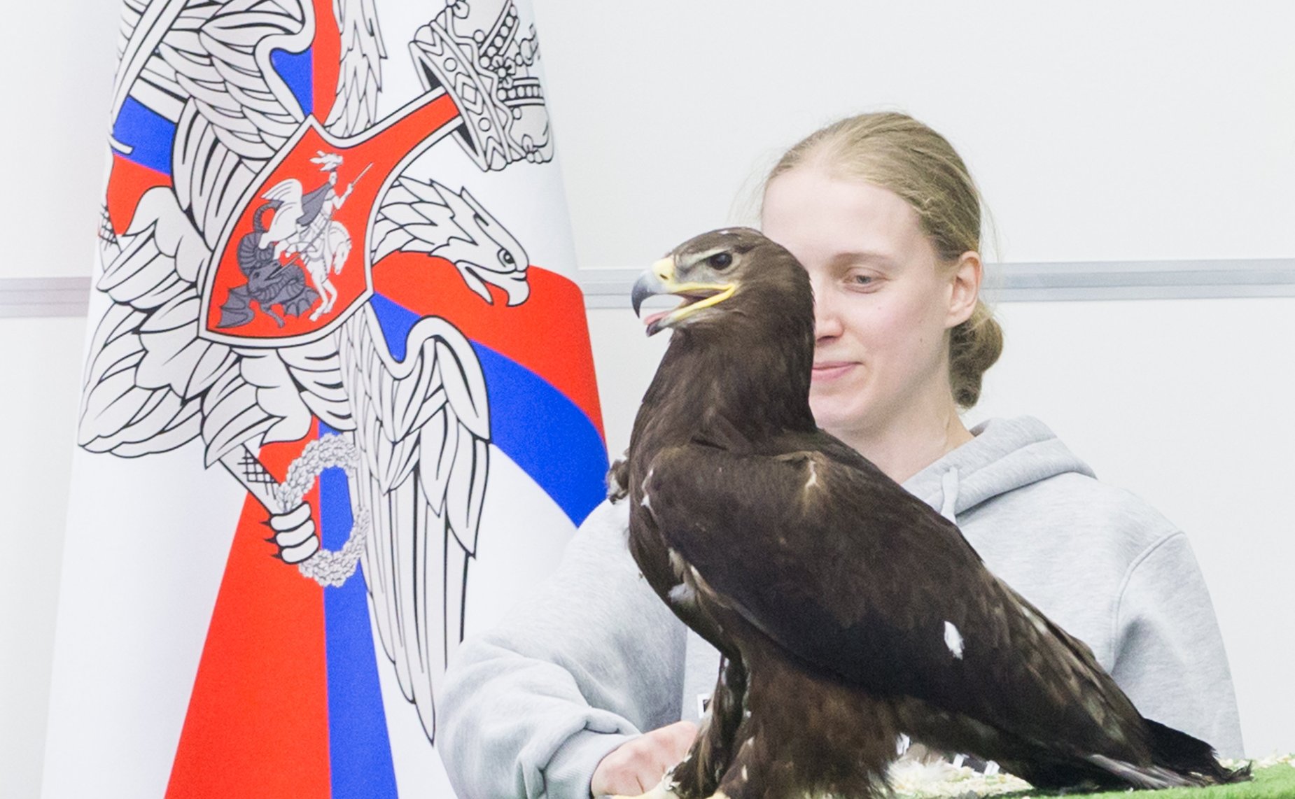 Ю. Воробьев посетил первый слет всероссийского военно-патриотического движения Юнармия