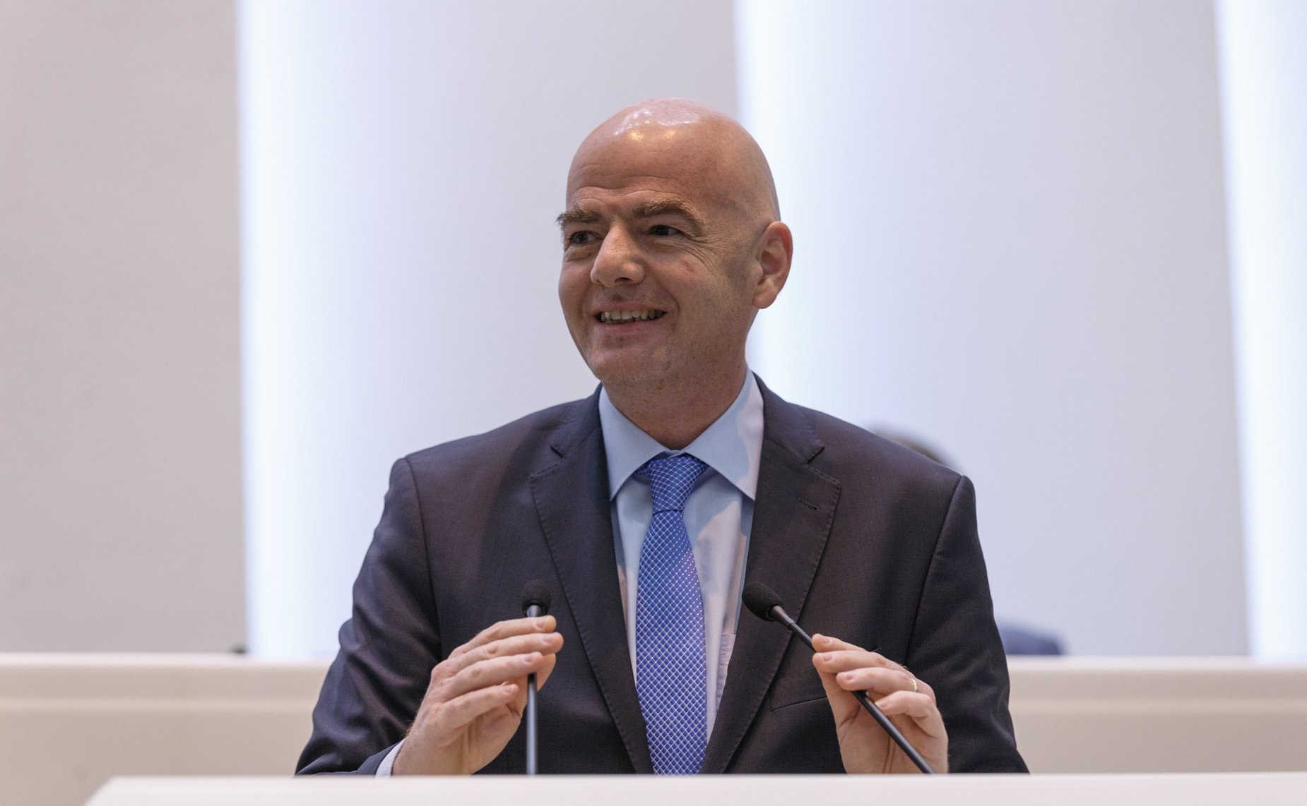 Дж. Инфантино на 391-м заседании Совета Федерации