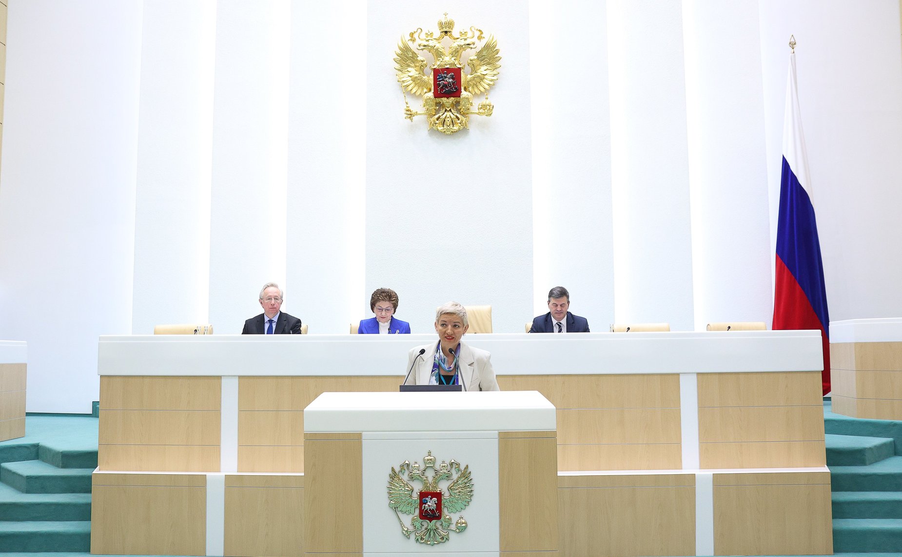 Торжественное мероприятие, посвященное подведению итогов второго международного потока образовательной программы «Женщина-лидер»