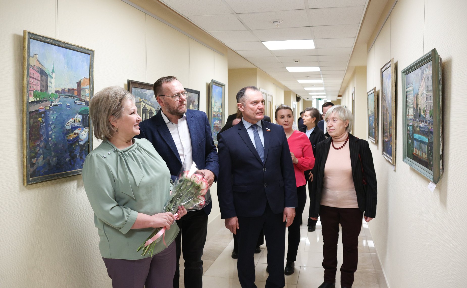 Открытие выставки «Просторы Родины любимой»