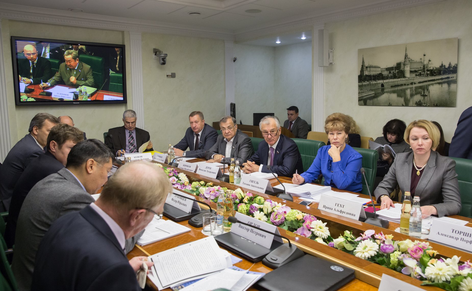 Заседание Комитета Совета Федерации по аграрно-продовольственной политике и природопользованию