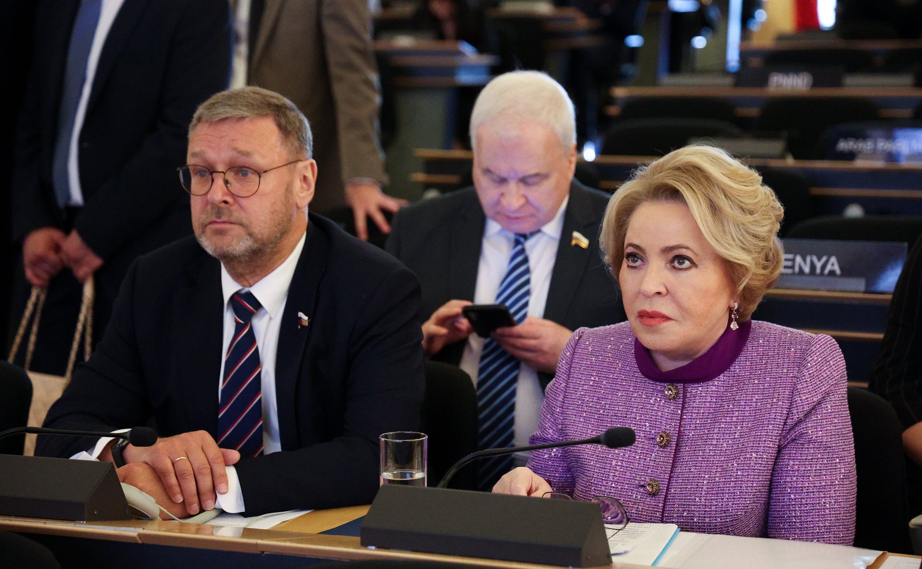 Выступление Председателя Совета Федерации Валентины Матвиенко открыло второй день Общей дискуссии шестой Всемирной конференции спикеров парламентов в Женеве