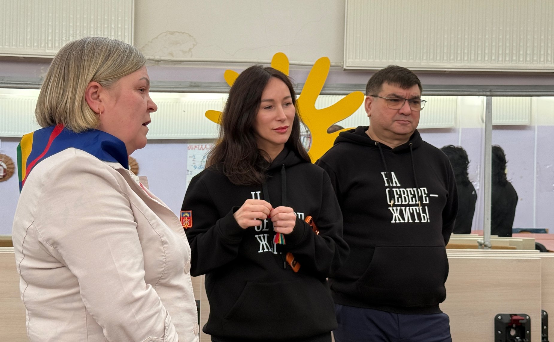 Елена Дягилева в ходе работы в регионе приняла участие в торжественной церемонии открытия физкультурного мероприятия по национальным видам спорта в Ревде