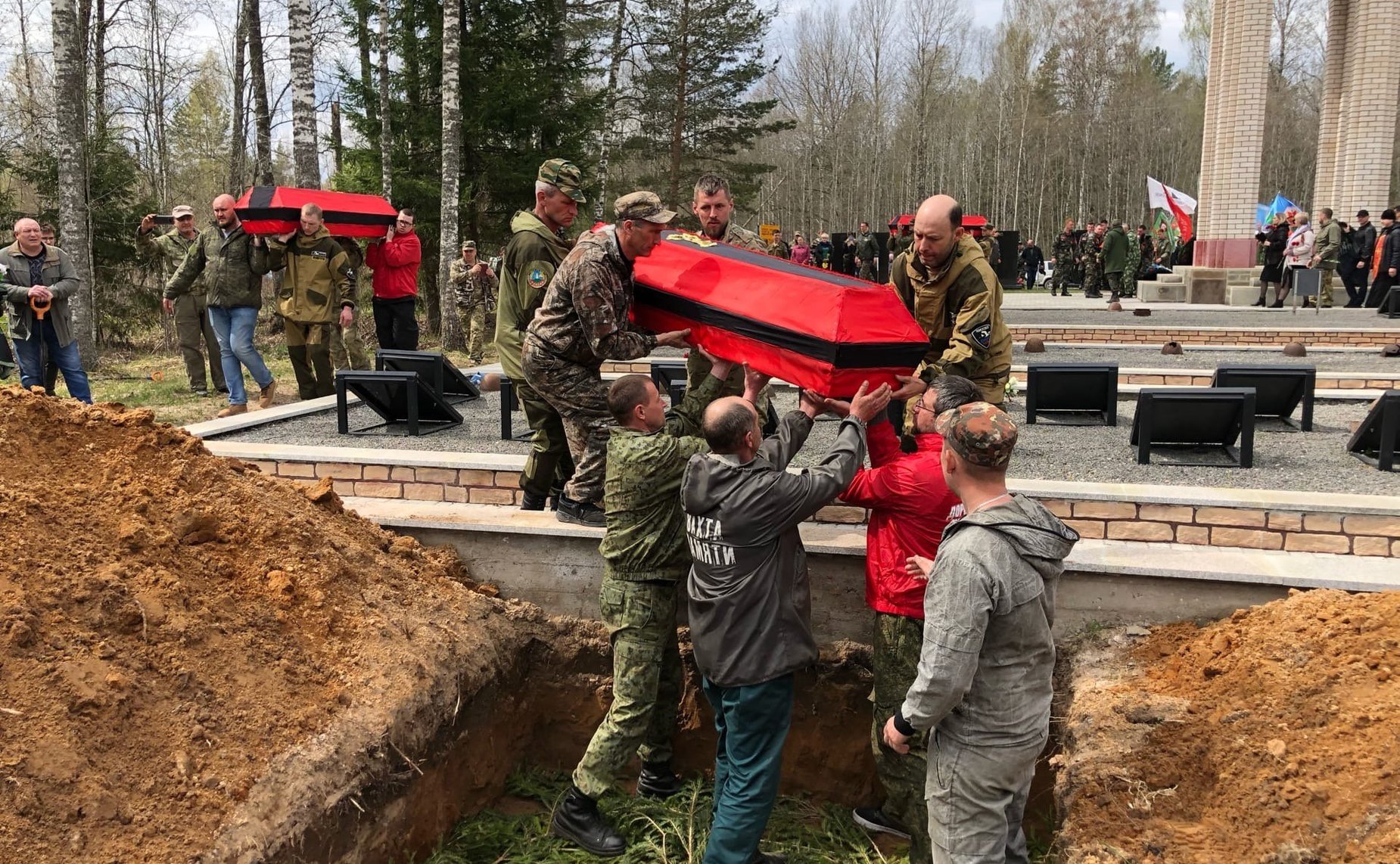 Нина Куликовских приняла участие в работе Межрегиональной Вахты Памяти по розыску на местах сражений и захоронению останков погибших воинов Великой Отечественной войны