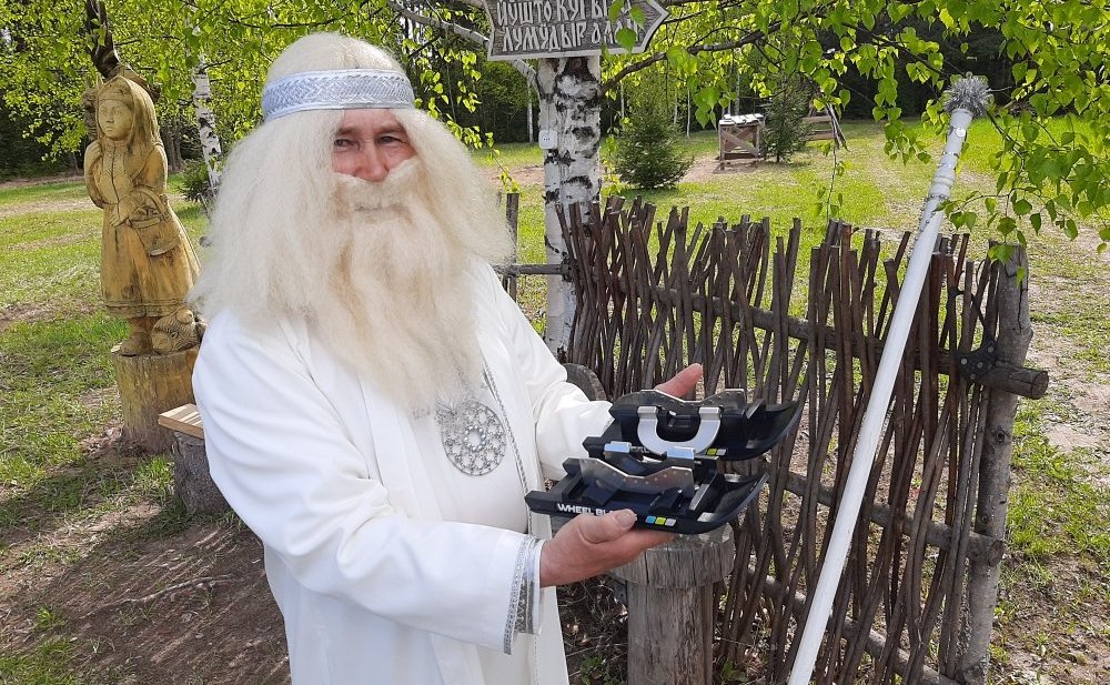 Сергей Мартынов посетил резиденцию Йӱштӧ кугыза, марийского Деда Мороза