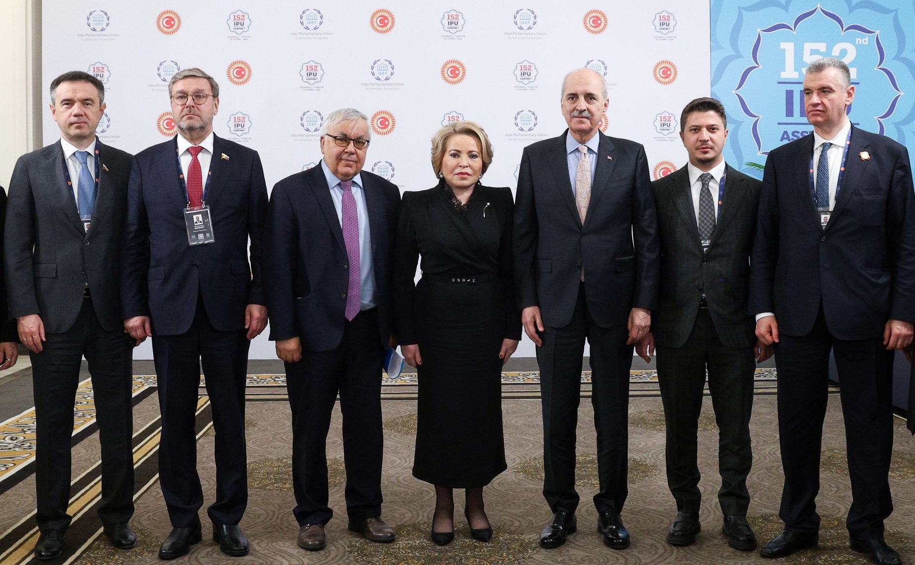 «На полях» 152-й Ассамблеи Межпарламентского союза в Стамбуле Валентина Матвиенко провела встречу с главой Великого национального собрания Турции Нуманом Куртулмушем