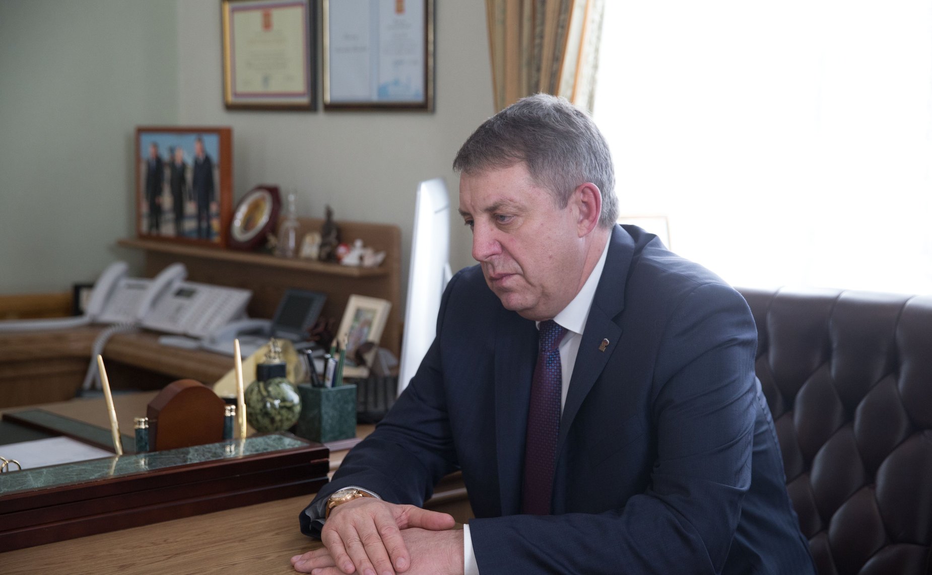 Губернатор Брянской области А. Богомаз