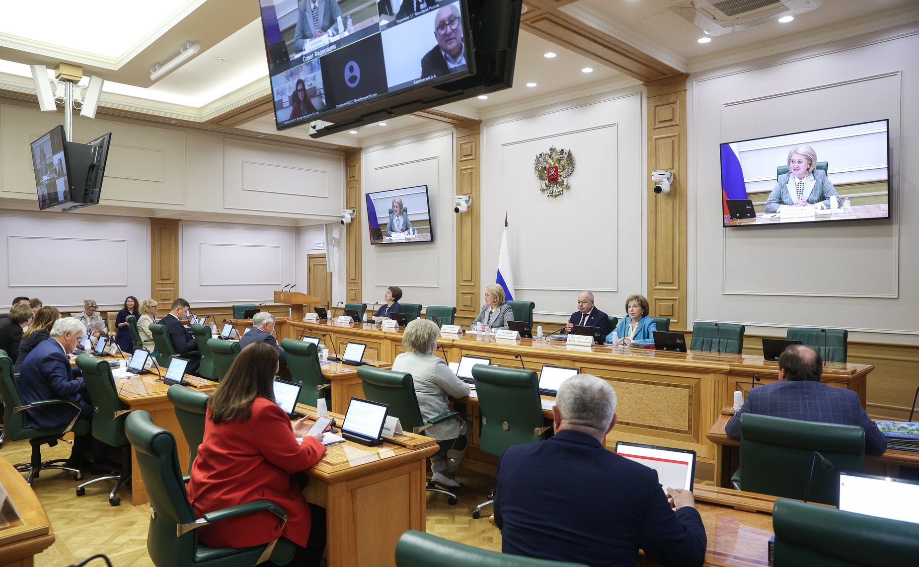 Расширенное заседание Комитета СФ по науке, образованию и культуре на тему «Актуальные вопросы развития сферы культуры и образования в Псковской области»