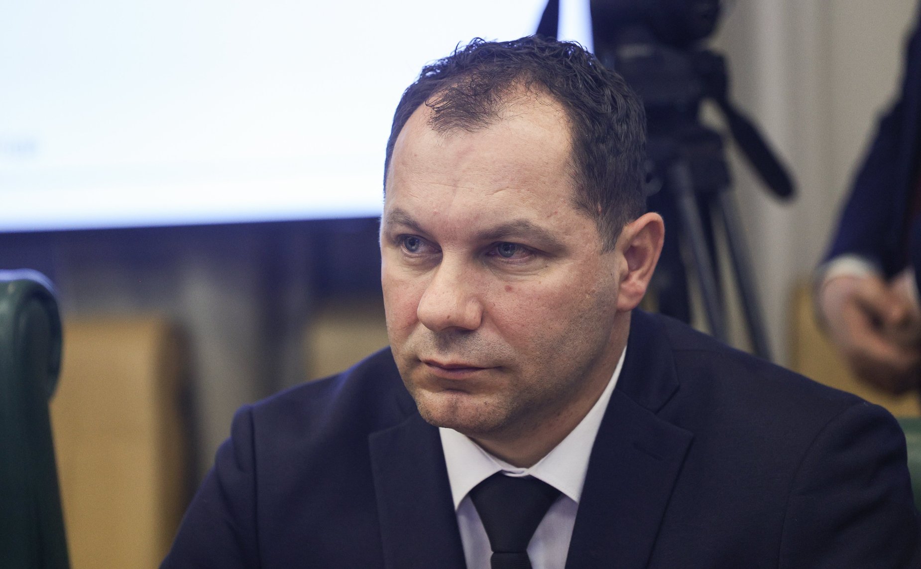 Заместитель Председателя СФ Константин Косачев провел встречу с группой международных наблюдателей на выборах Президента Российской Федерации из Республики Сербия во главе с председателем Сербской народной партии Ненадом Поповичем