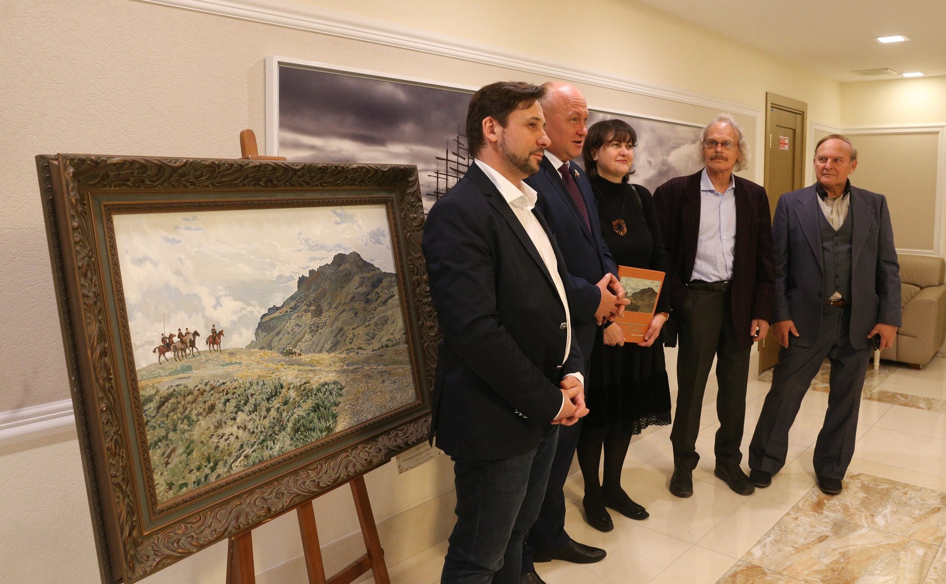 Открытие в Совете Федерации художественной выставки «Кубань на южных рубежах России»