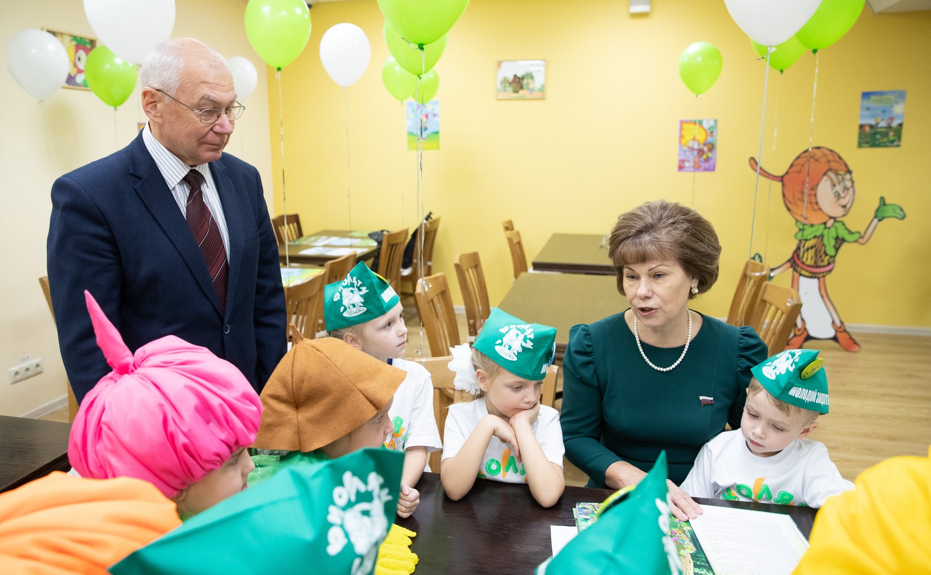 Открытие выставки «Россия – территория Эколят – Молодых защитников природы» и проекта «Комнаты Эколят» на вокзалах Москвы