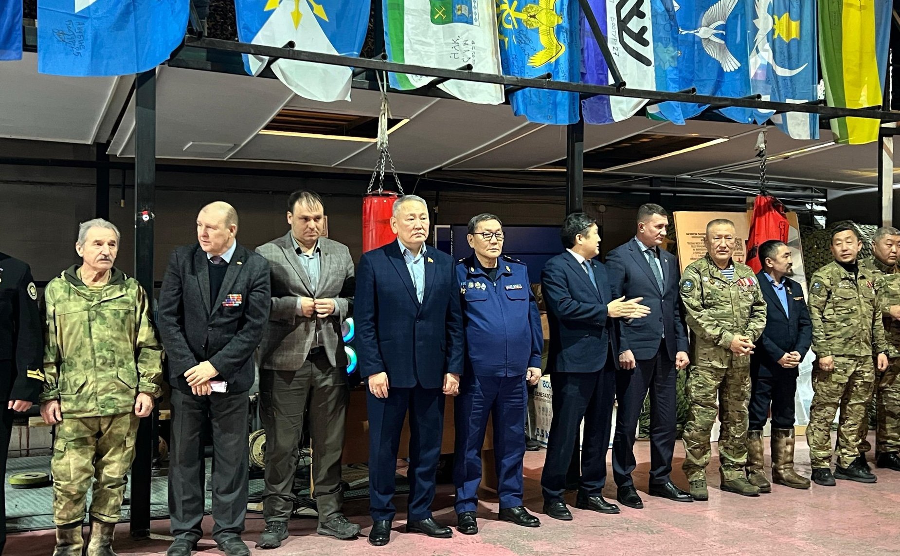 Сахамин Афанасьев принял участие в проводах добровольцев Якутии в зону СВО