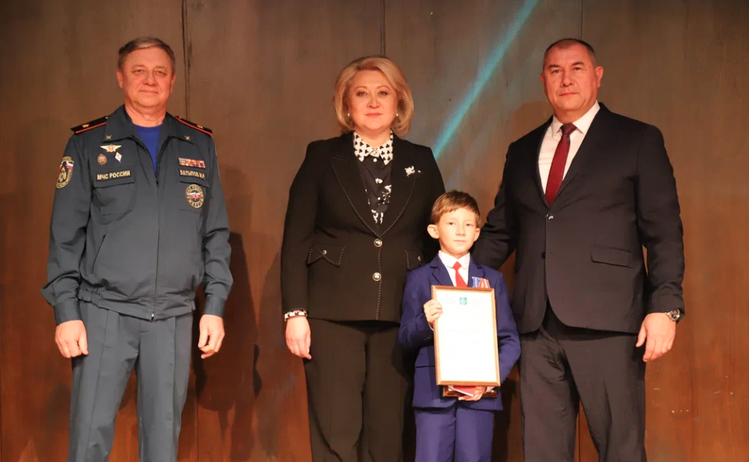 Лилия Гумерова вручила детям-героям из Республики Башкортостан медали Совета Федерации «За проявленное мужество»