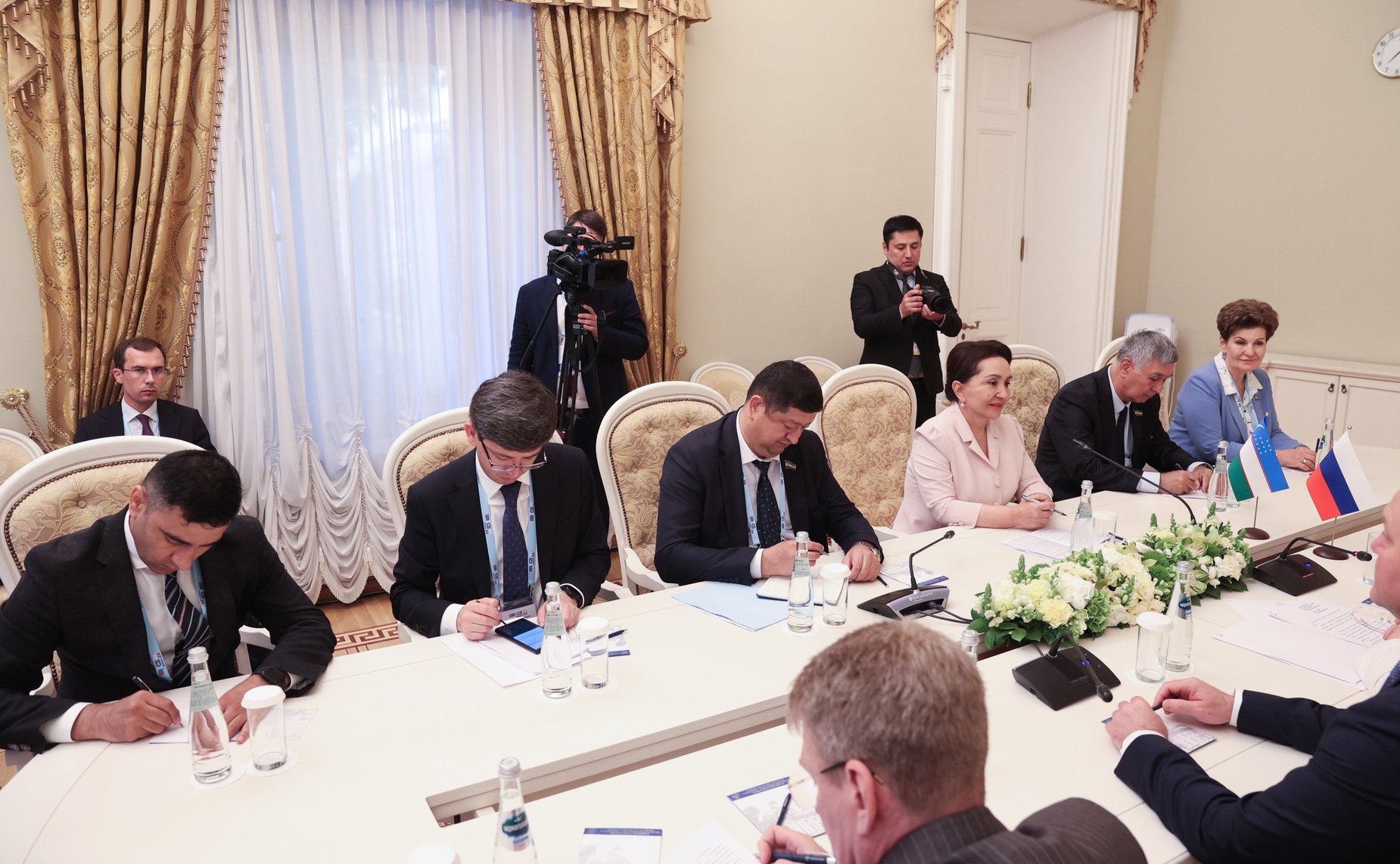 Валентина Матвиенко провела встречу с Председателем Сената Олий Мажлиса Республики Узбекистан Танзилой Нарбаевой