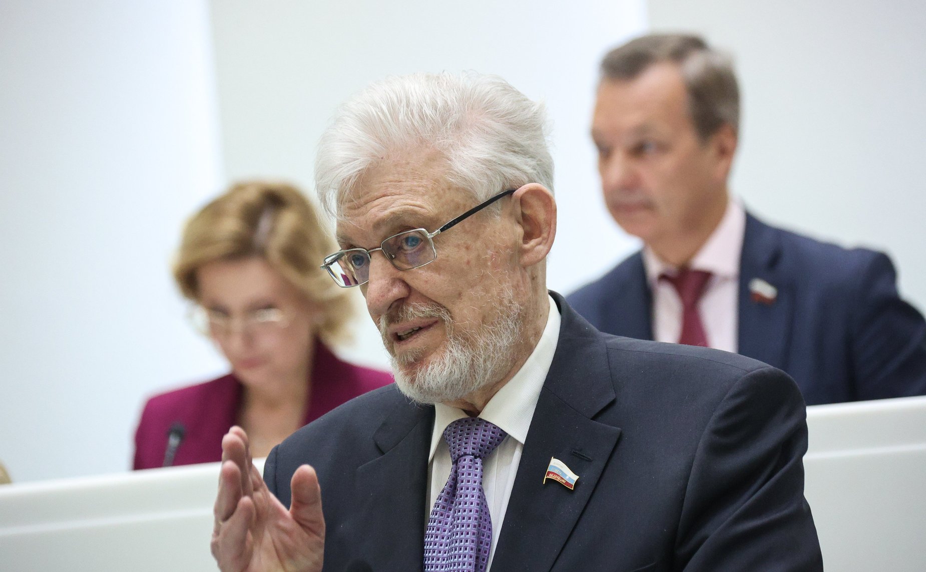 Руководитель верхней палаты первого созыва Владимир Шумейко