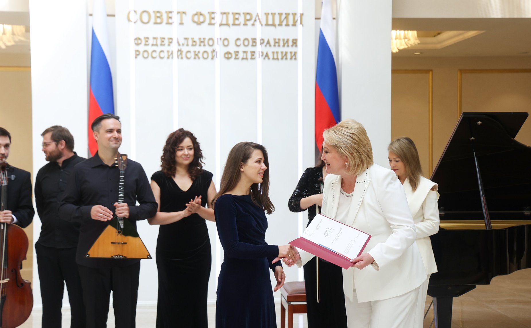 Выступление участников Крымского музыкального фестиваля