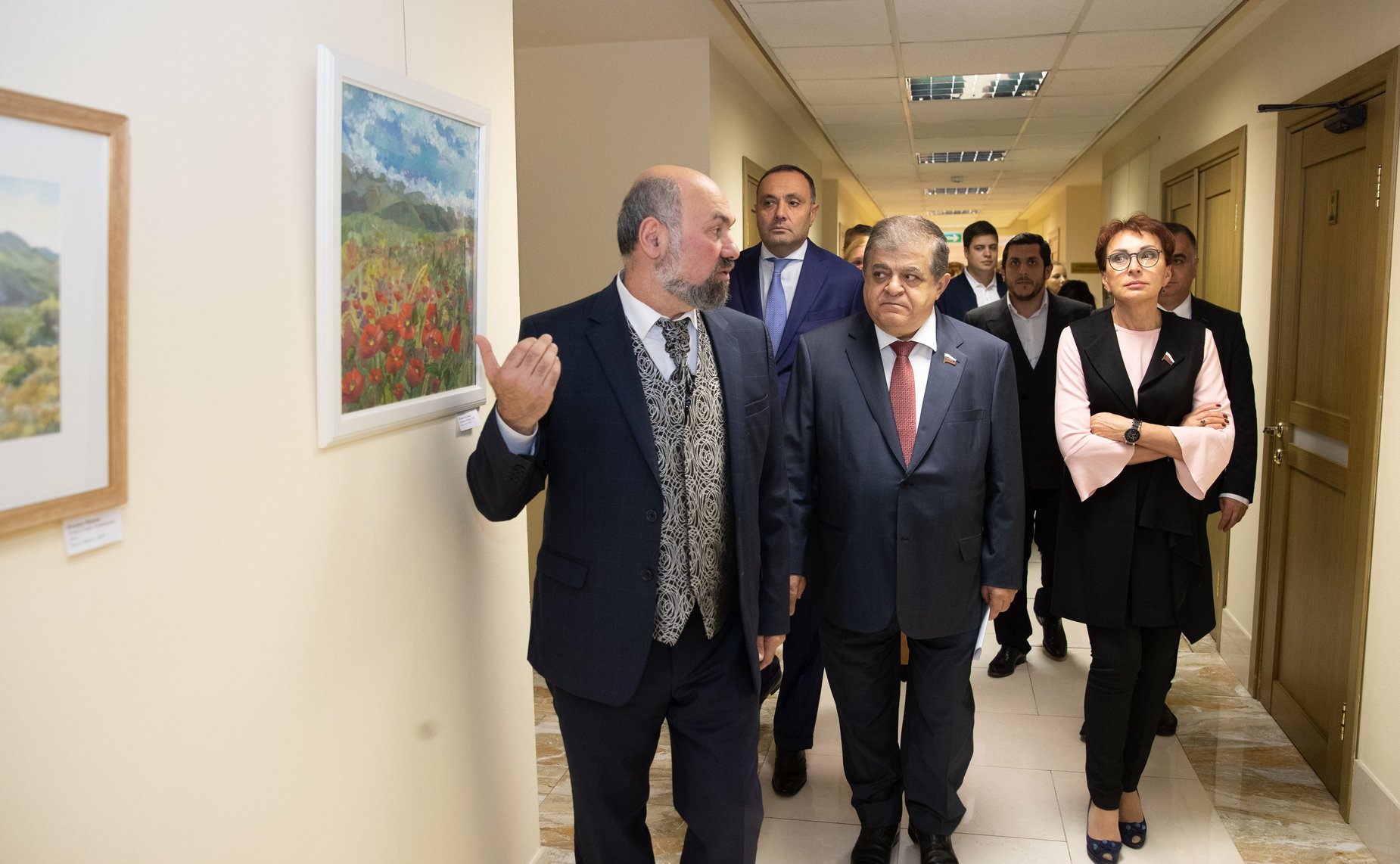 Открытие выставки «Краски Армении» в рамках деятельности Межпарламентской комиссии по сотрудничеству Федерального Собрания РФ и Национального собрания Армении