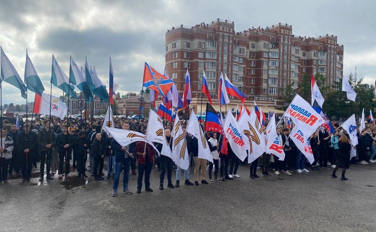 Константин Косачев принял участие в патриотическом мероприятии в Йошкар-Оле