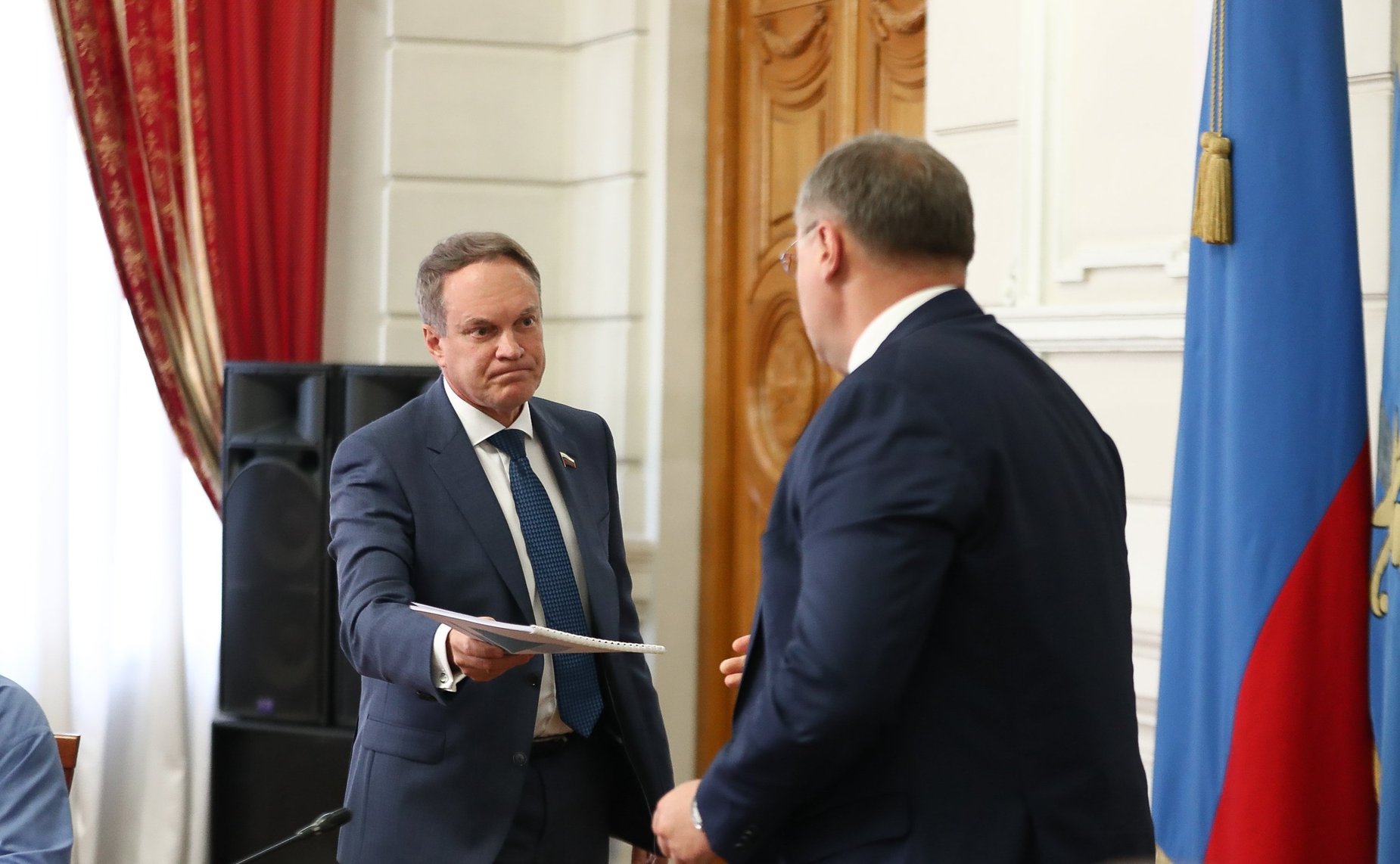Александр Башкин принял участие в заседании правительства Астраханской области