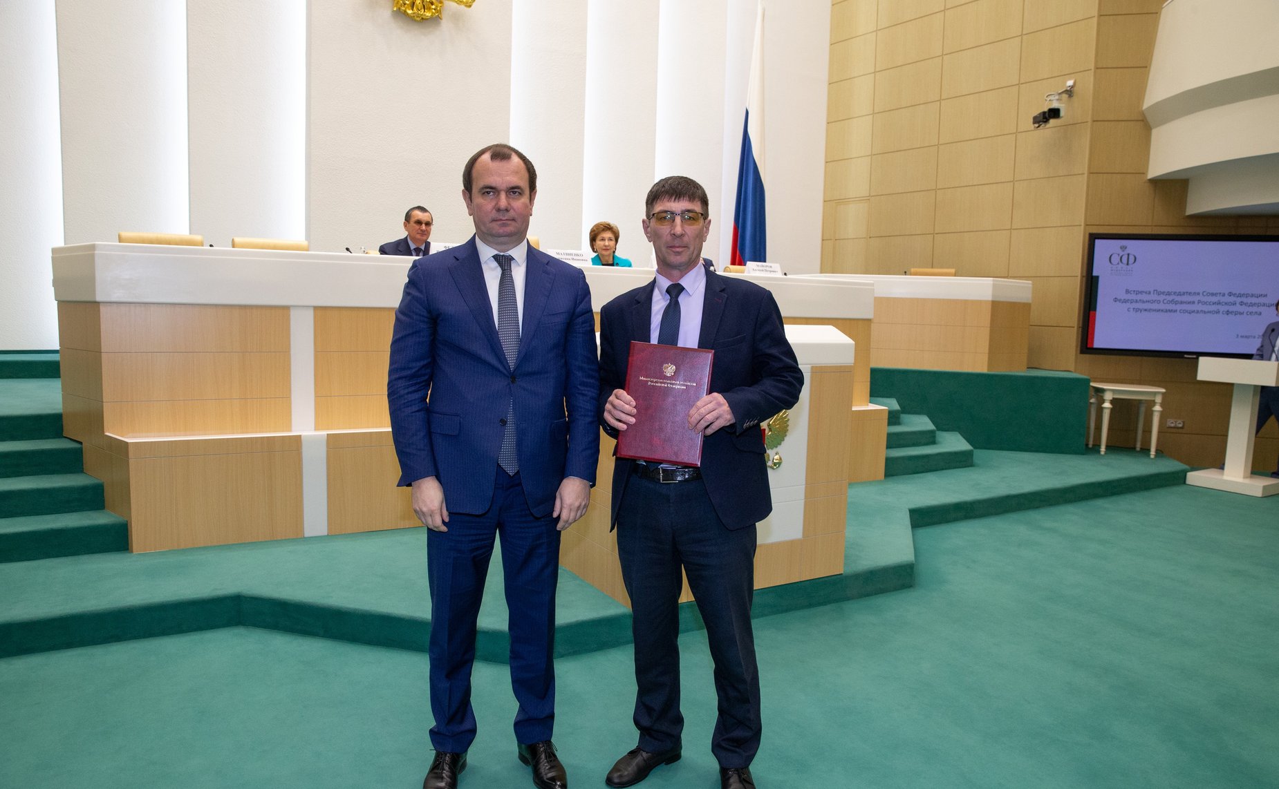 Встреча Валентины Матвиенко с тружениками социальной сферы села