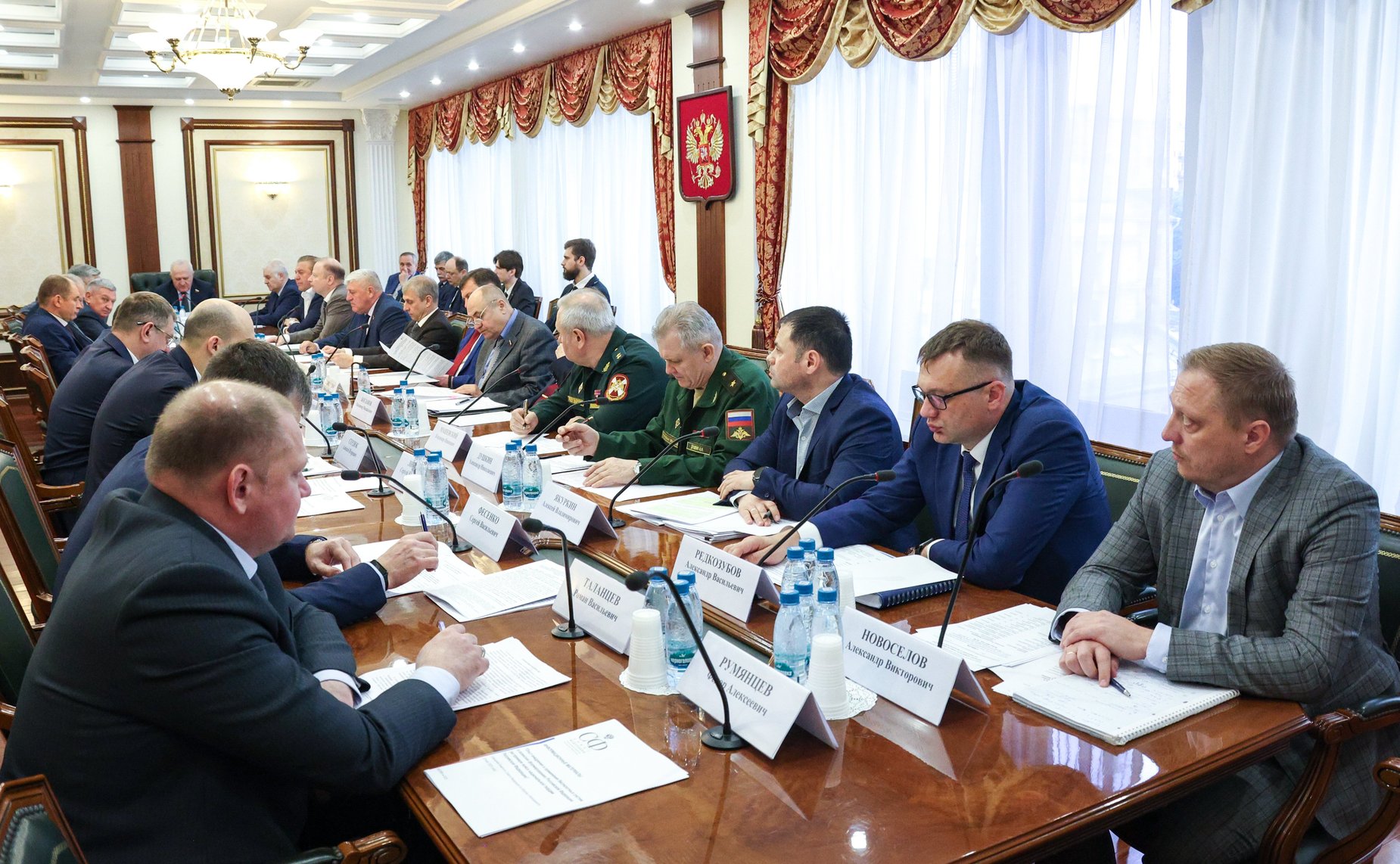 Совещание Комитета Совета Федерации по обороне и безопасности «Опыт внедрения и применения беспилотных систем в войсках национальной гвардии Российской Федерации»