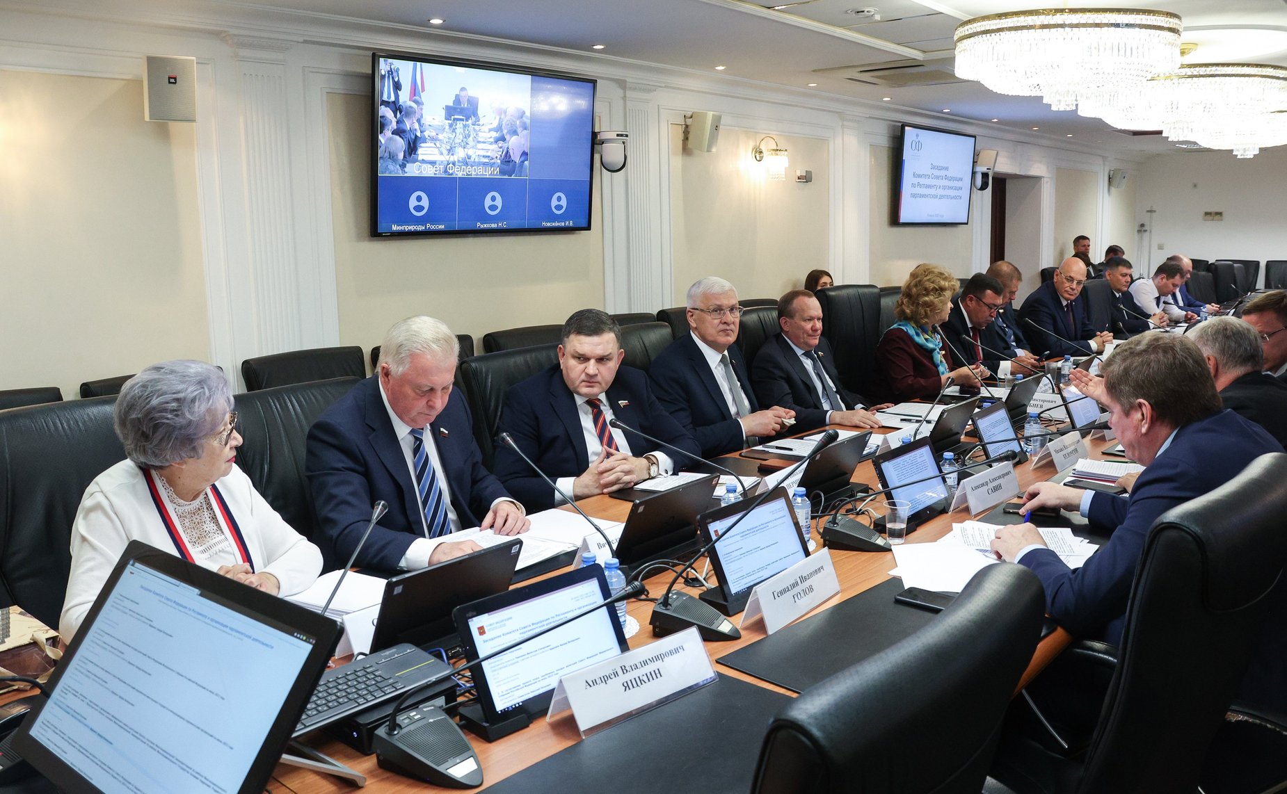 Заседание Комитета СФ по Регламенту и организации парламентской деятельности