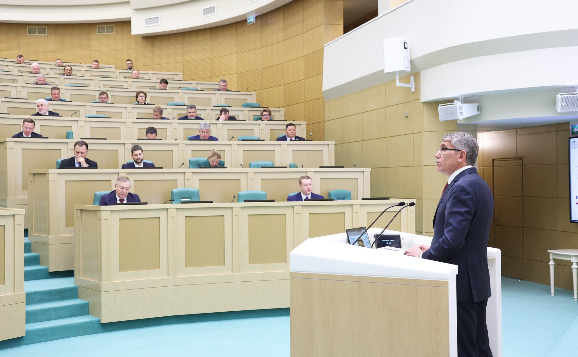 Выступление Губернатора Тульской области Дмитрия Миляева