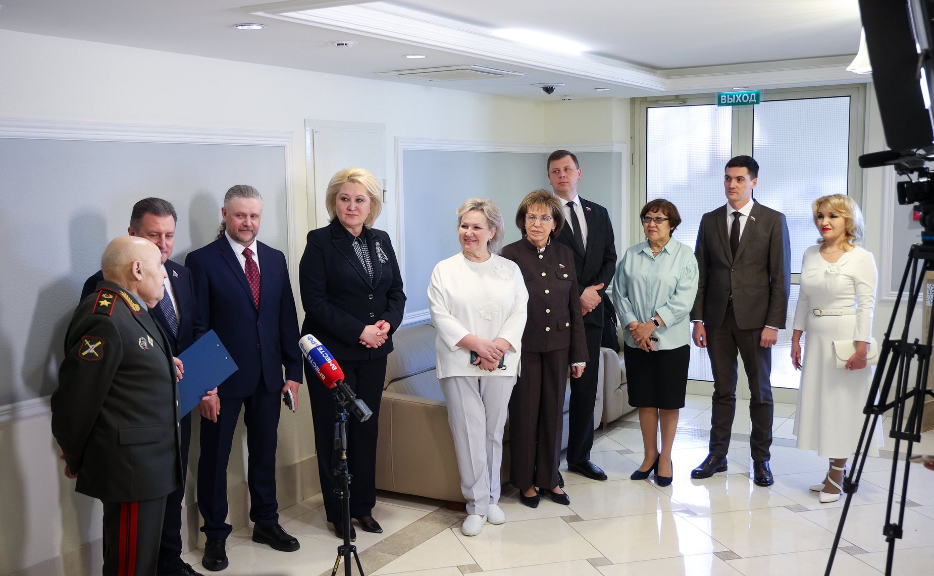 Открытие в Совете Федерации выставки «По Земле Вологодской»