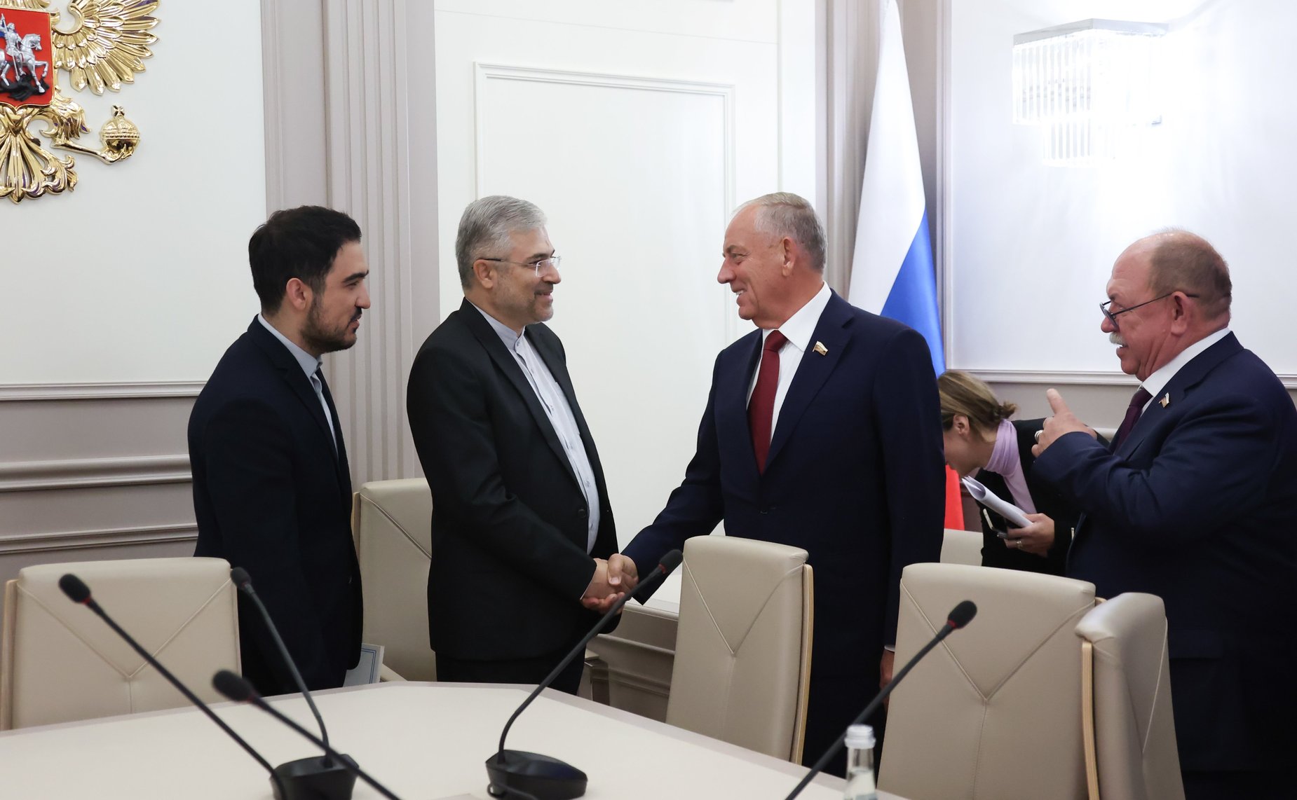 Сергей Митин провел встречу с заместителем председателя Комиссии Собрания Исламского Совета по сельскому хозяйству, водным угодьям, природным источникам и окружающей среде Пейманом Фальсафи