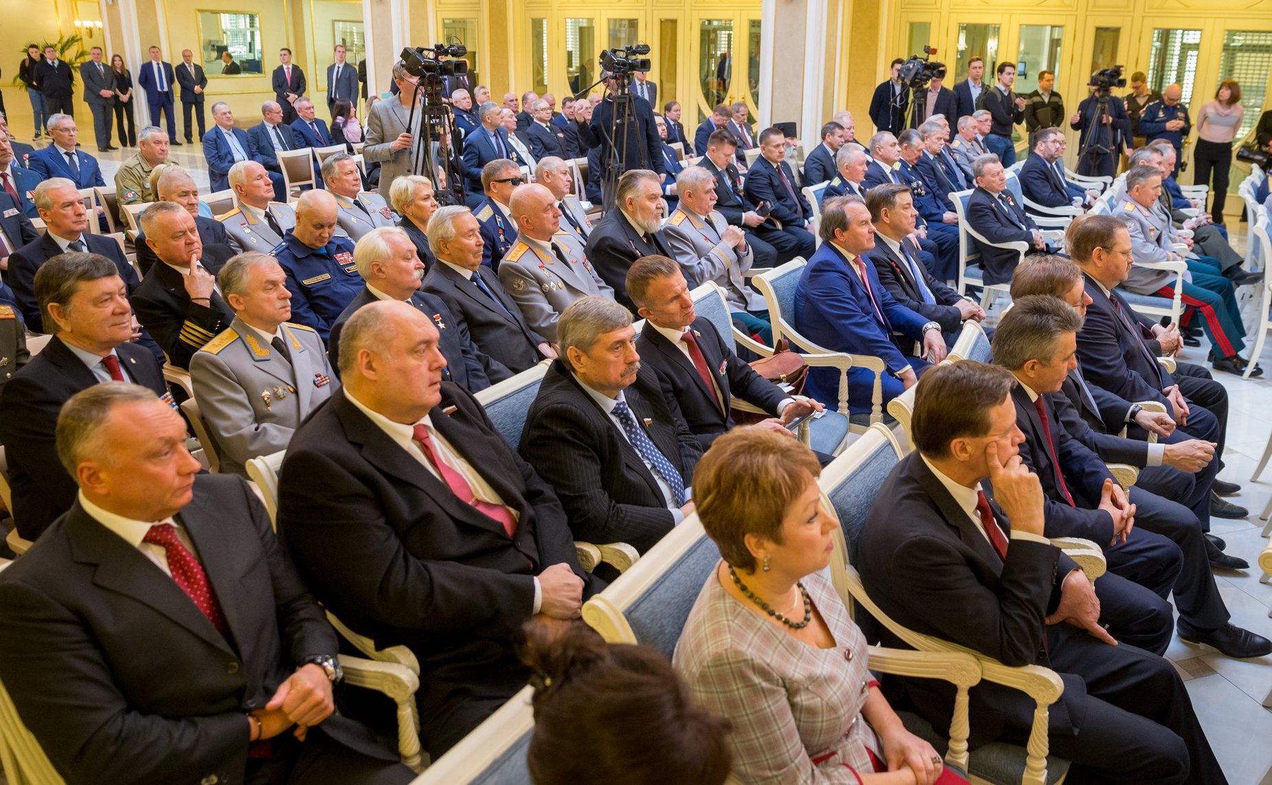 Торжественный прием от имени Председателя СФ для руководителей и представителей ветеранских организаций