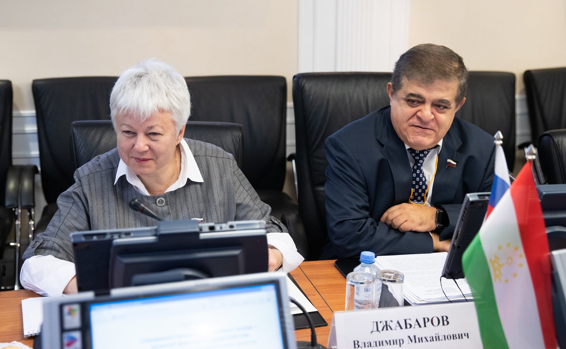 Ольга Тимофеева и Владимир Джабаров