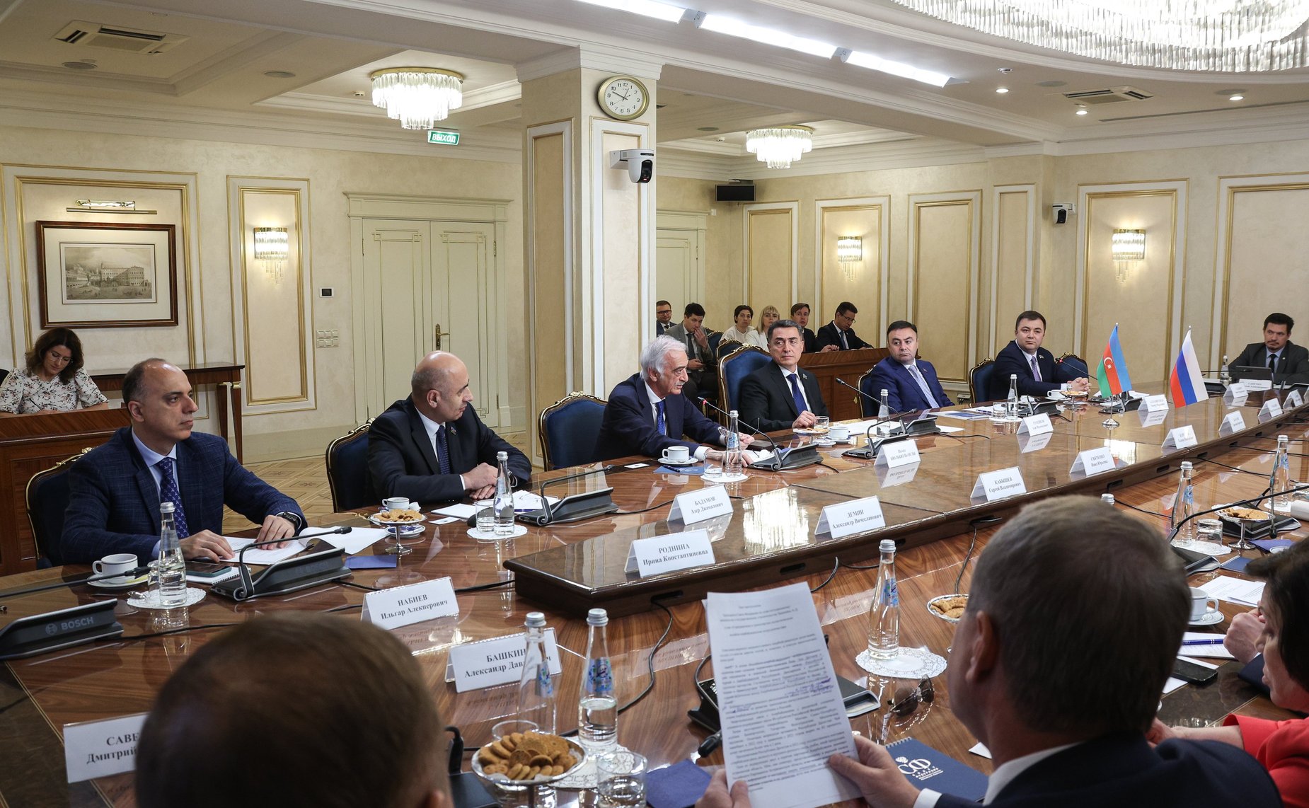 19-е заседание Межпарламентской комиссии по сотрудничеству Федерального Собрания РФ и Милли Меджлиса Азербайджана