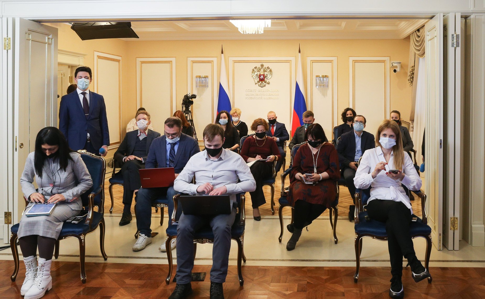 Пресс-конференция Председателя Совета Федерации Валентины Матвиенко по итогам осенней сессии 2020 года